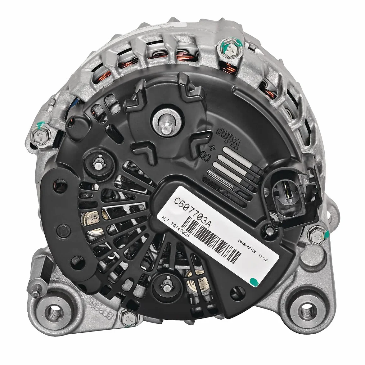 VALEO Alternatore 140 Amp 14V 6 Alette 57,2 mm Puleggia