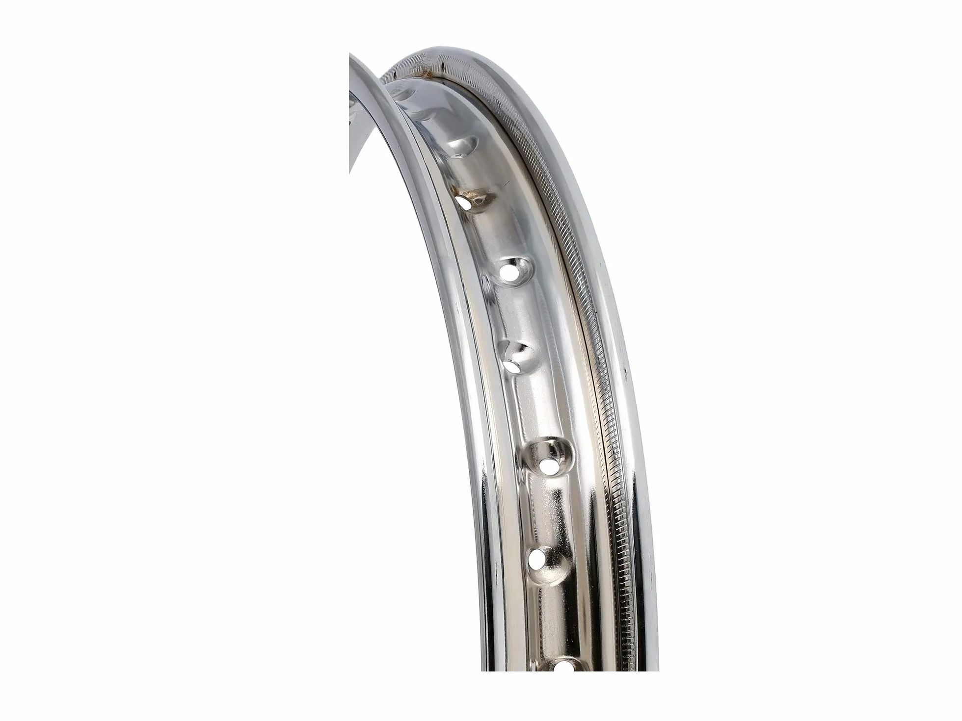 Cerchio in acciaio 1,6 x 17 pollici cromato, 36 fori