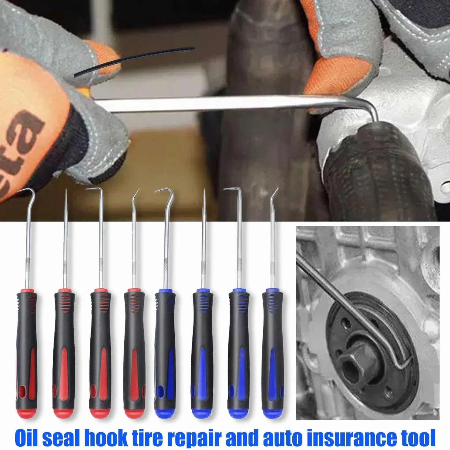 Strumento Di Eliminazione A 8 Pezzi, Kit Mini-Pick, Strumento Spudger, Smantellamento Auto