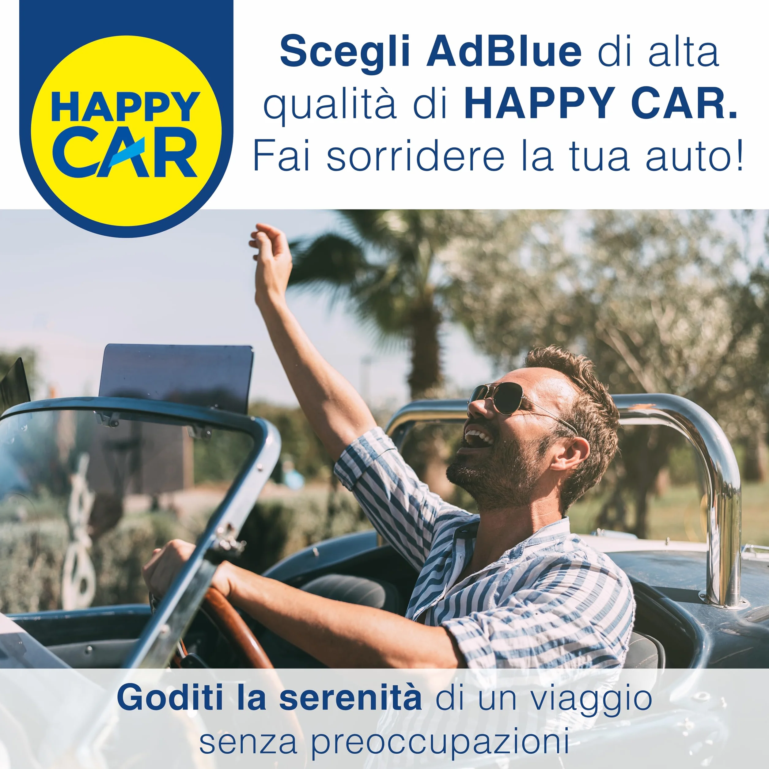 HappyCar AdBlue 10L Liquido per Gas di Scarico per Motori Diesel con Sistema SCR ISO 22241
