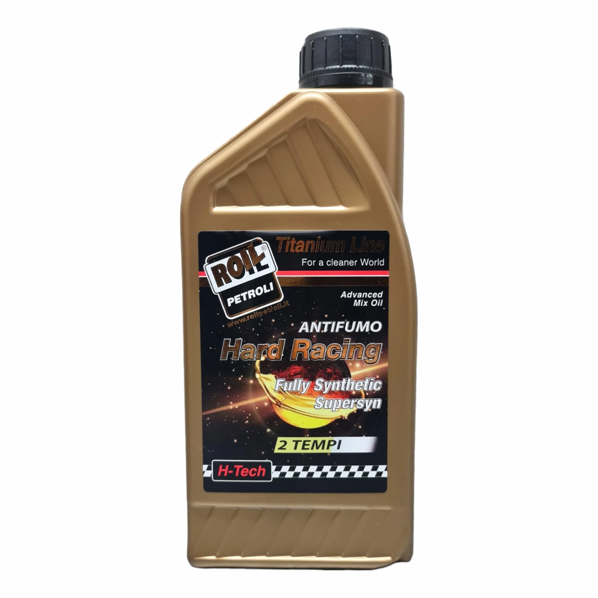 ROIL HARD RACING 2T ANTIFUMO 100% sintetico JASO FD DFI