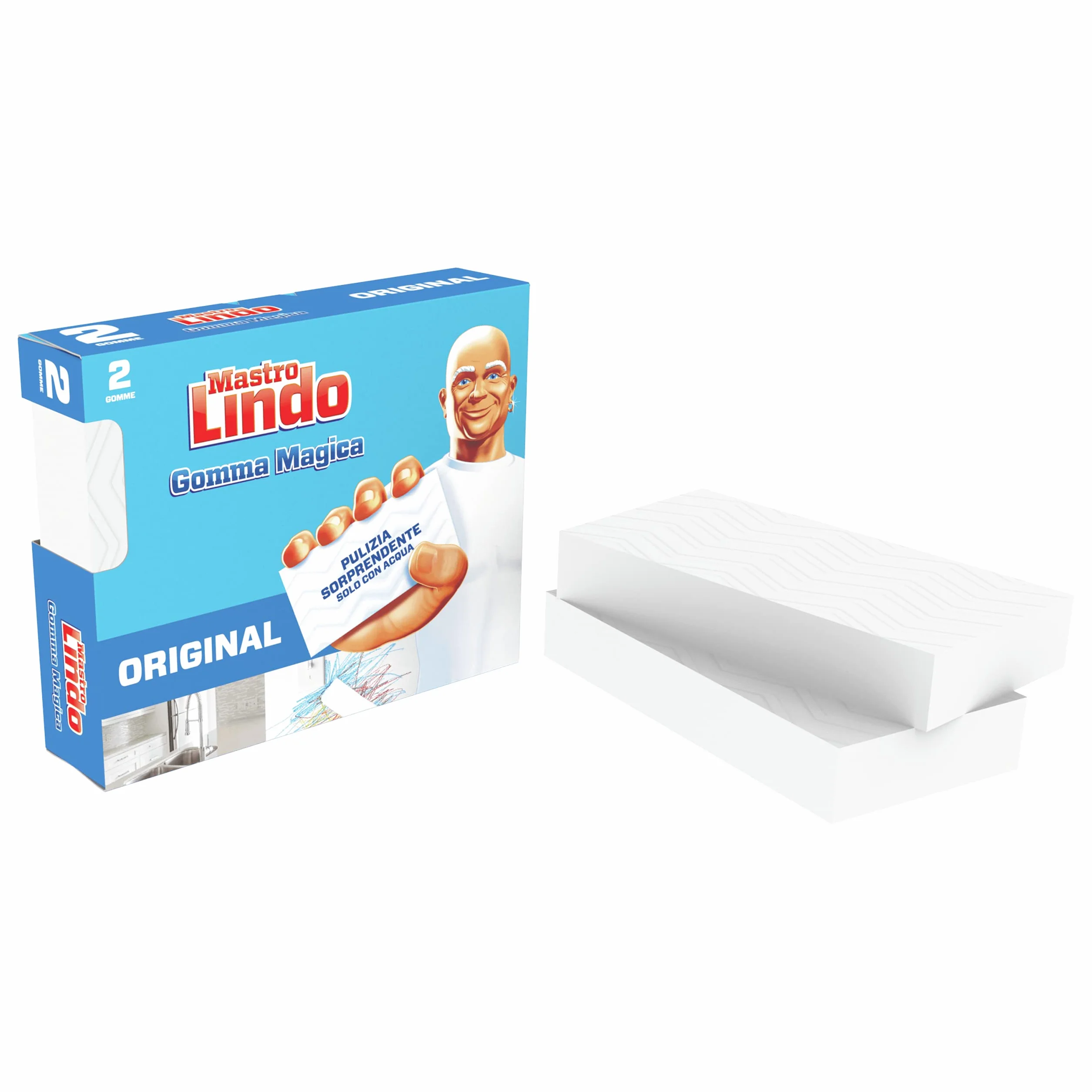 Mastro Lindo Gomma Magica 8 pezzi
