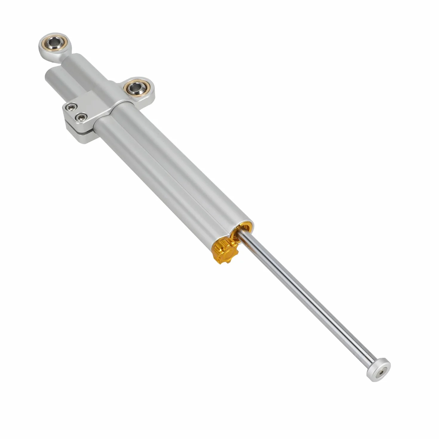 Ammortizzatore stabilizzatore di sterzo per moto da 36cm/14.2 pollici, Ammortizzatore stabilizzatore di sterzo in lega di alluminio CNC per controllo di sicurezza e sterzo per la maggior parte