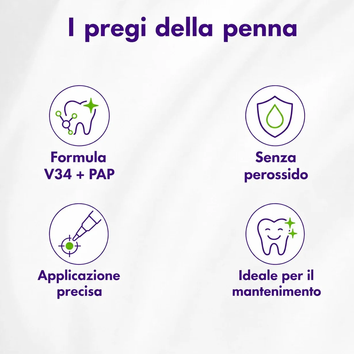 ALMARIBE PureSmile+ Sbiancante Denti Senza Perossido, Kit 3 Penne Gel 12 ml, Sbiancamento Denti professionale a Casa