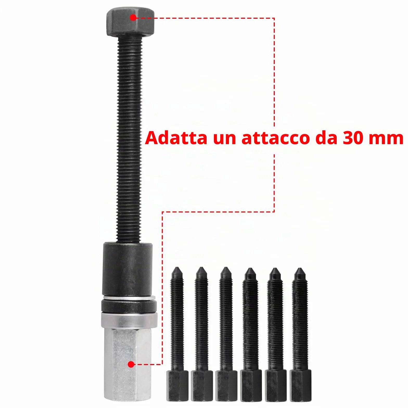 DAYUAN Cofanetto Estrazione Cuscinetto Ruota 20 pz Strumenti Auto Garage