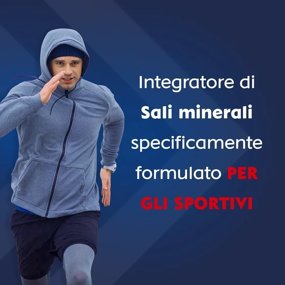 Polase Sport Magnesio e Potassio Integratore Alimentare Energetico Salino Gusto Arancia 10 Bustine