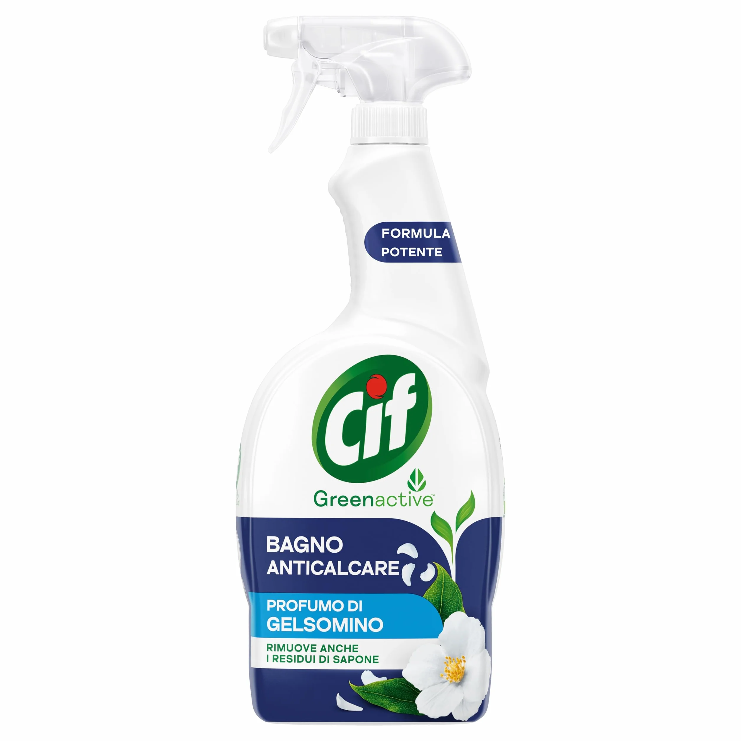 Cif Bagno Spray Detergente Anticalcare 650 ml Rimozione Sapone Calcare