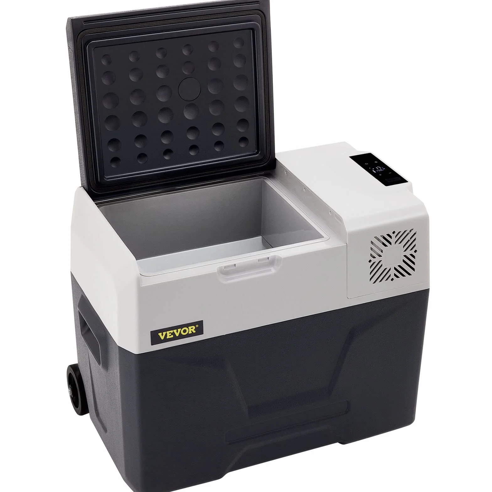 Vevor, frigorifero da 30 l, portatile, piccolo frigorifero, frigorifero, congelatore, veicolo, auto, camion, camper, barca, mini dispositivo di raffreddamento elettrico per guida, viaggi, pesca,
