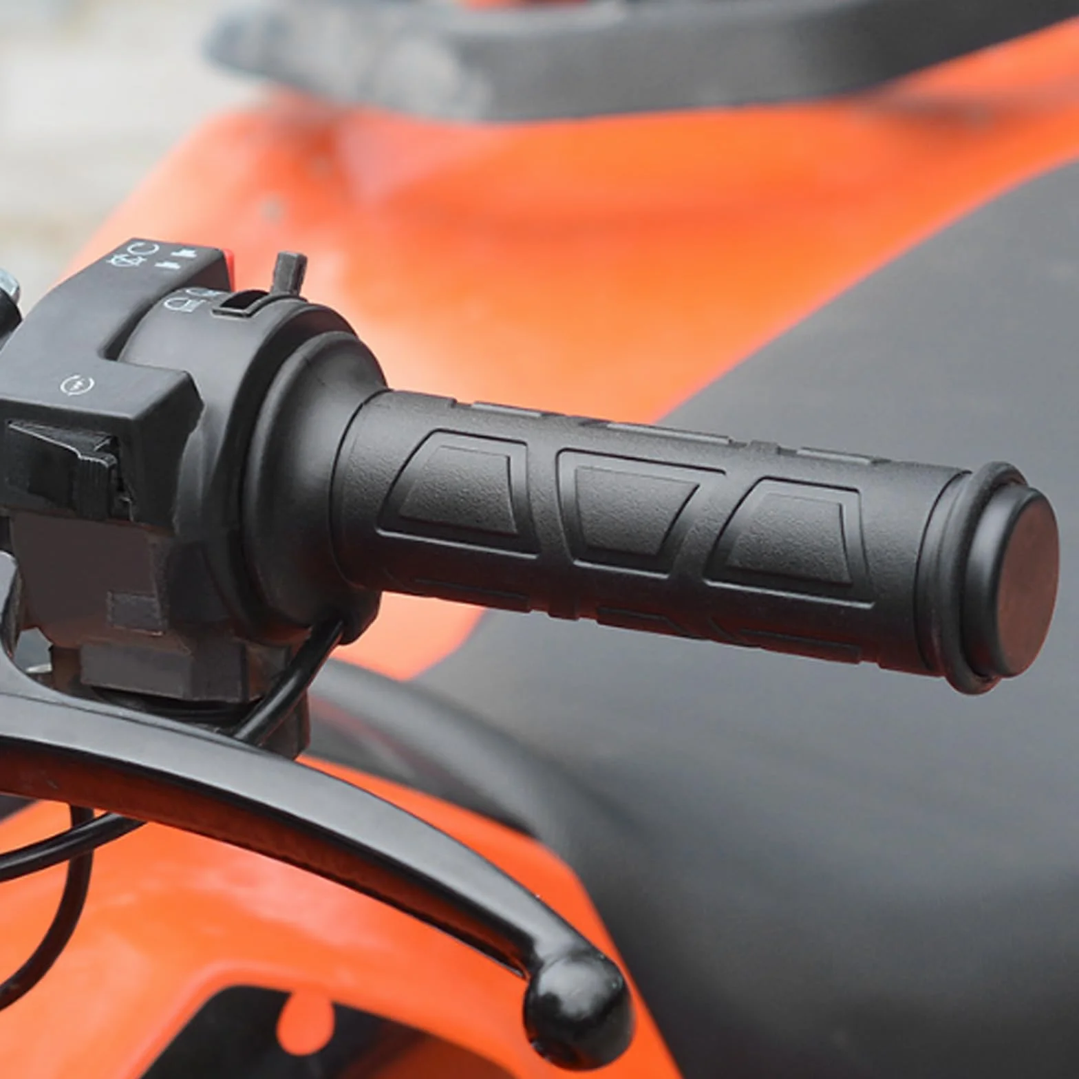 Manopole Riscaldate ATV da 12 V, Overgrip Riscaldato Per Moto Regolabile A 3 Livelli, Impermeabili Con Controllo Intelligente Della Temperatura