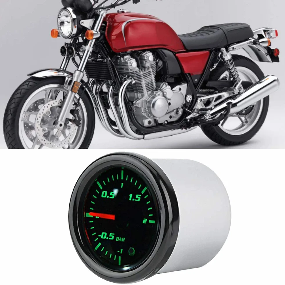 Misuratore Turbo Boost, Yctze 2" 52mm Universale Display LED Misuratore Turbo Boost Moto Con Sensore per ladedruckanzeige manometro pressione turbo