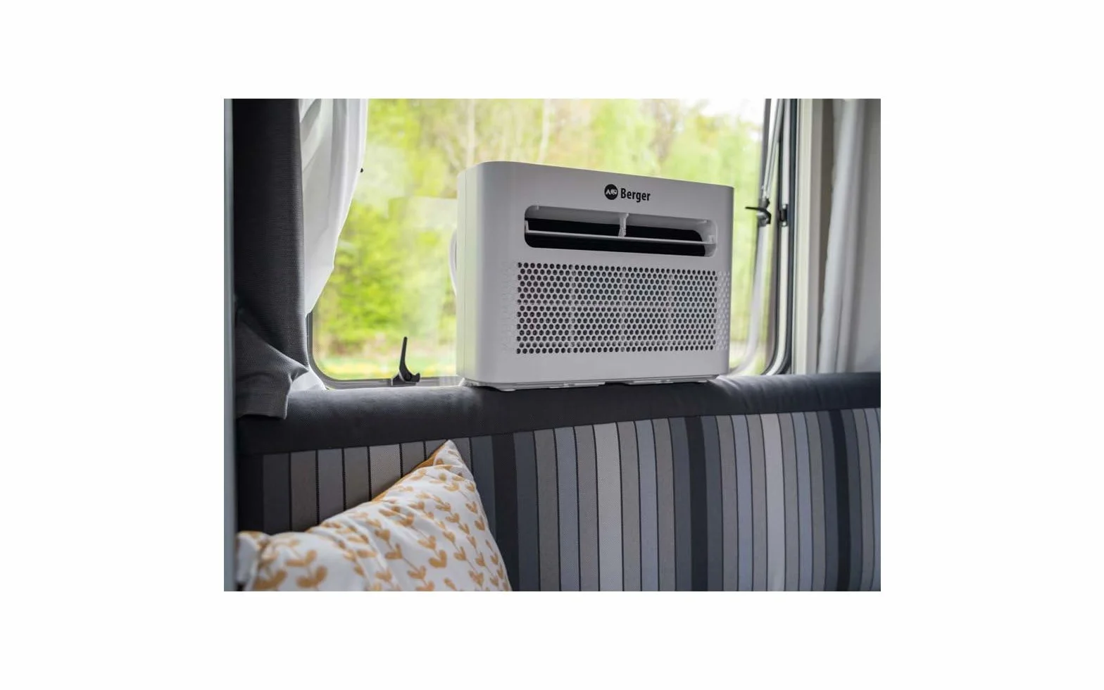 BERGER Arktar 5000 Pro Condizionatore Portatile Camper 5000 BTU Climatizzatore Split Riscaldamento Deumidificatore WiFi App Timer