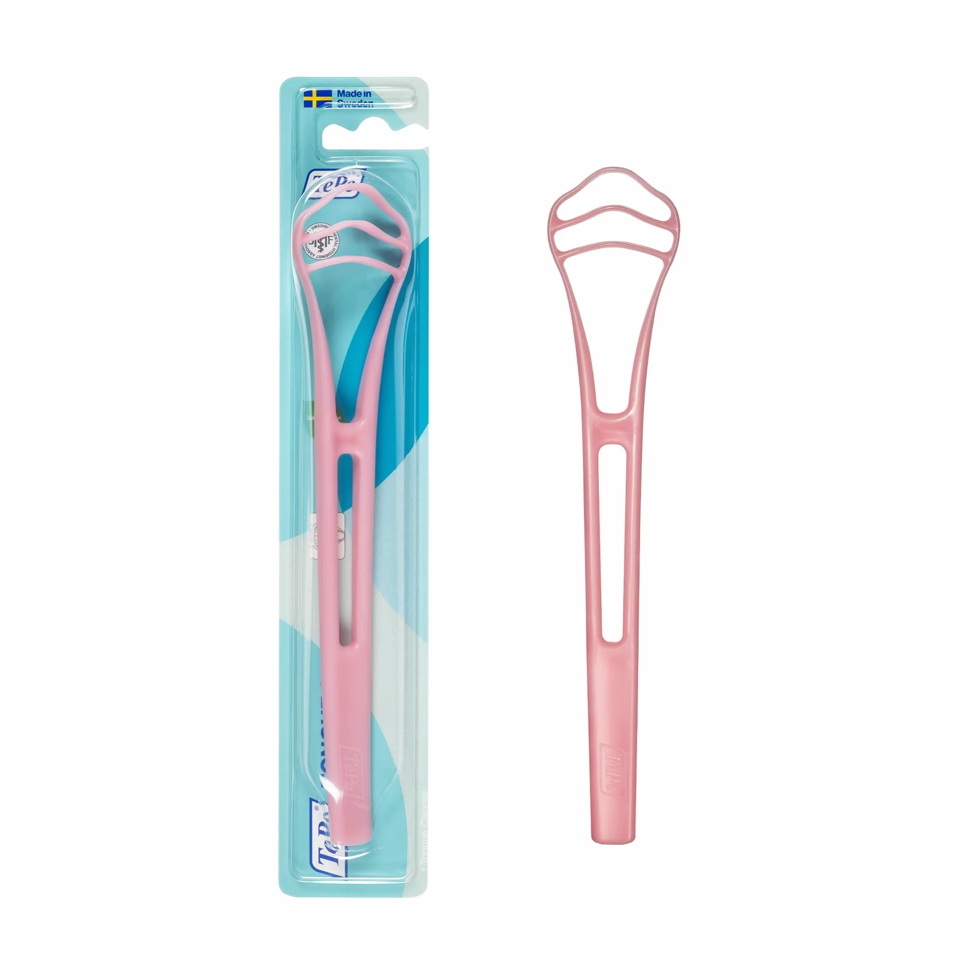 TePe Tongue Cleaner, 1pz, pulisci lingua per alito cattivo e batteri
