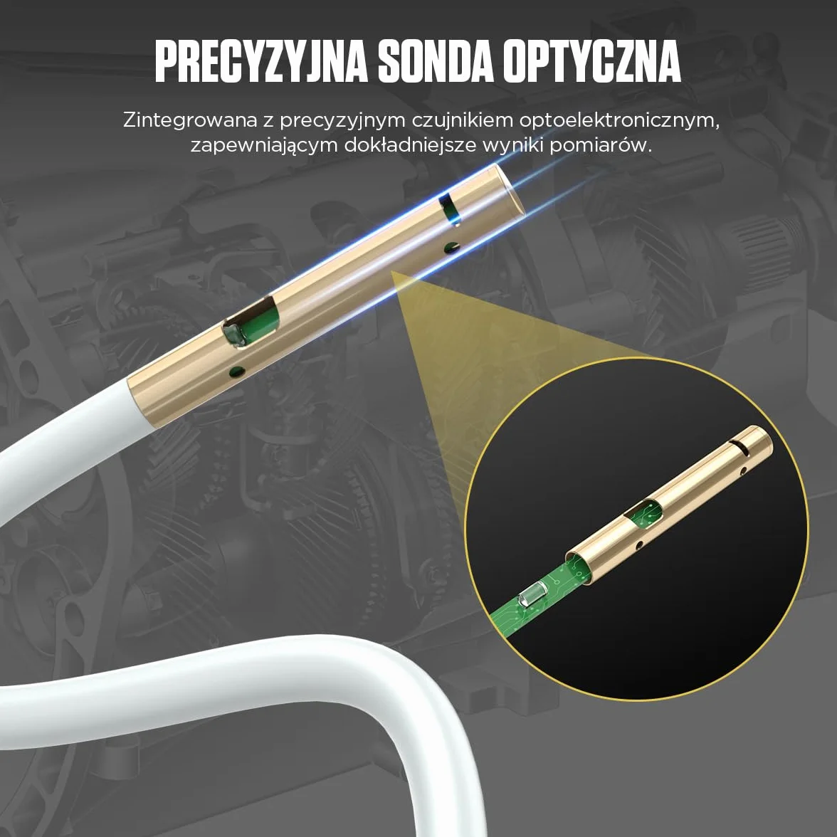 Tester del fluido di trasmissione, Tester dell'olio della trasmissione automatica Rivelatore di trasparenza del fluido di trasmissione Strumento di prova diagnostico Analizzatore Meter