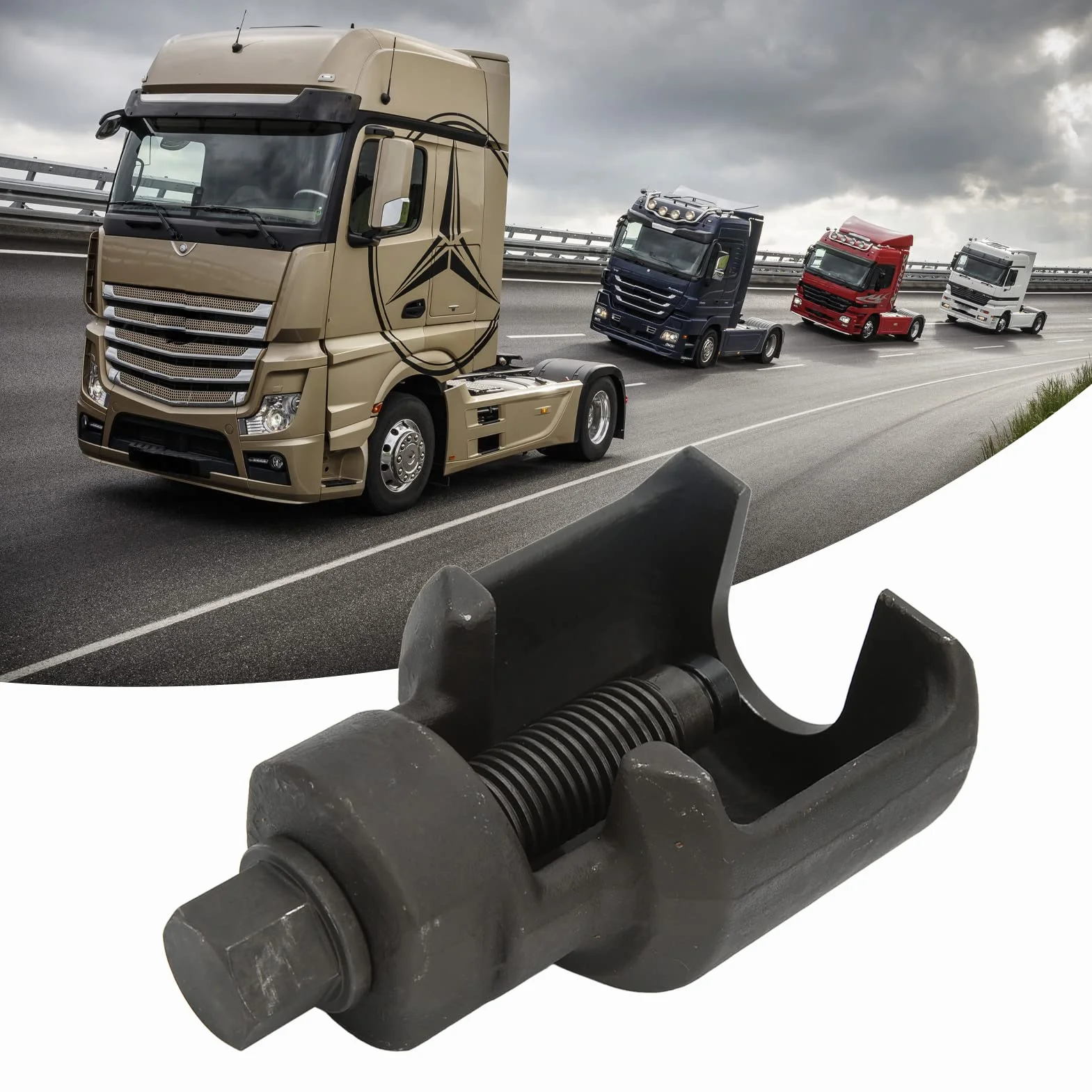 Estrattore per giunti sferici per camion, resistente all'usura, alta tenacità, strumento di rimozione