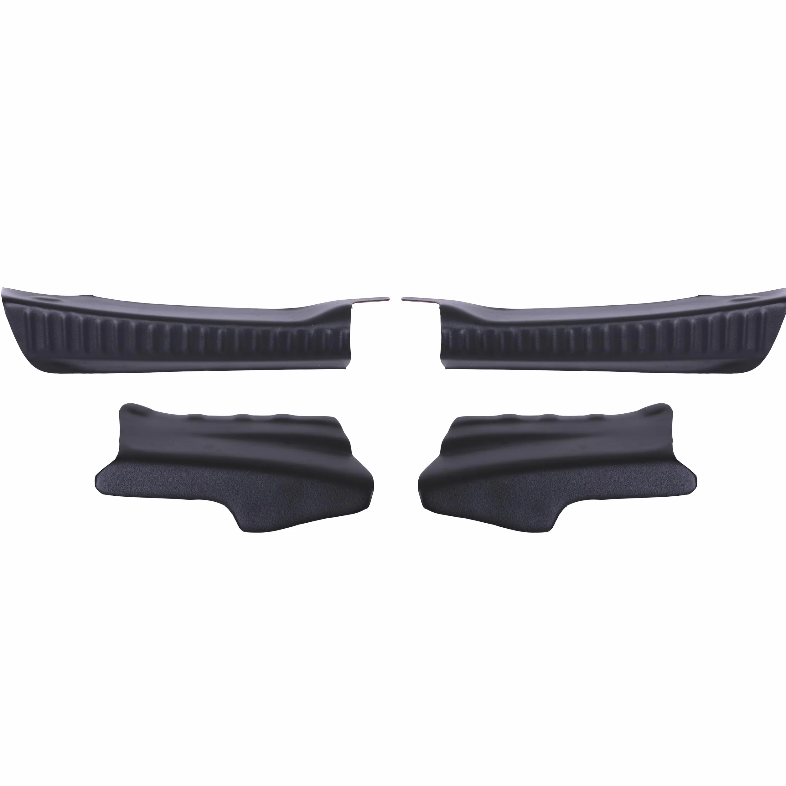 INLY 4 TLG protezione interna paraurti in plastica ABS compatibile con Sandero (dal 2021) Nero