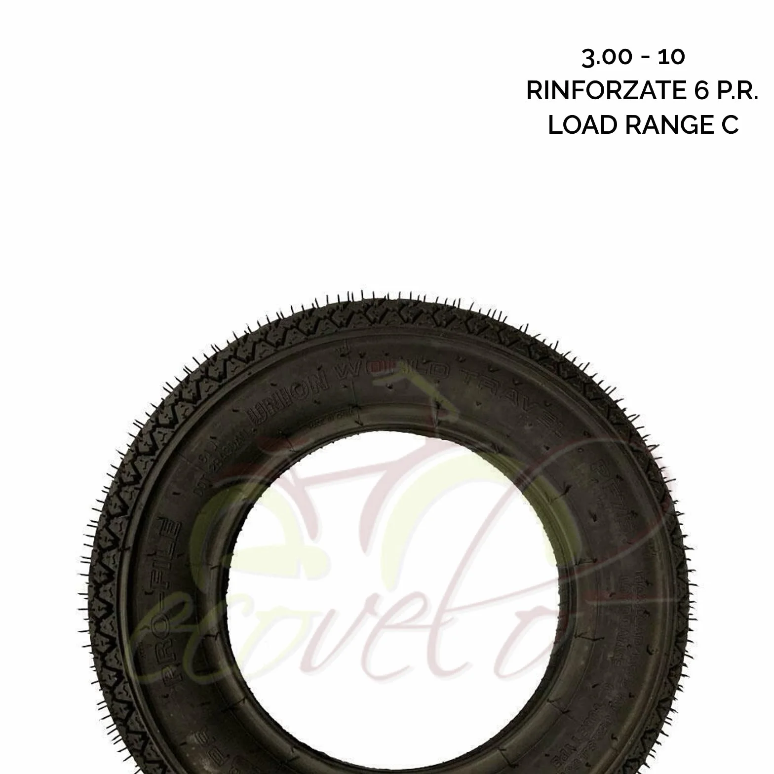 KIT 2 COPERTONI UNION 6P.R. 3.00 10 46J + CAMERE D’ARIA GOMME COMPATIBILI CON VESPA 50 SPECIAL PK 50 XL
