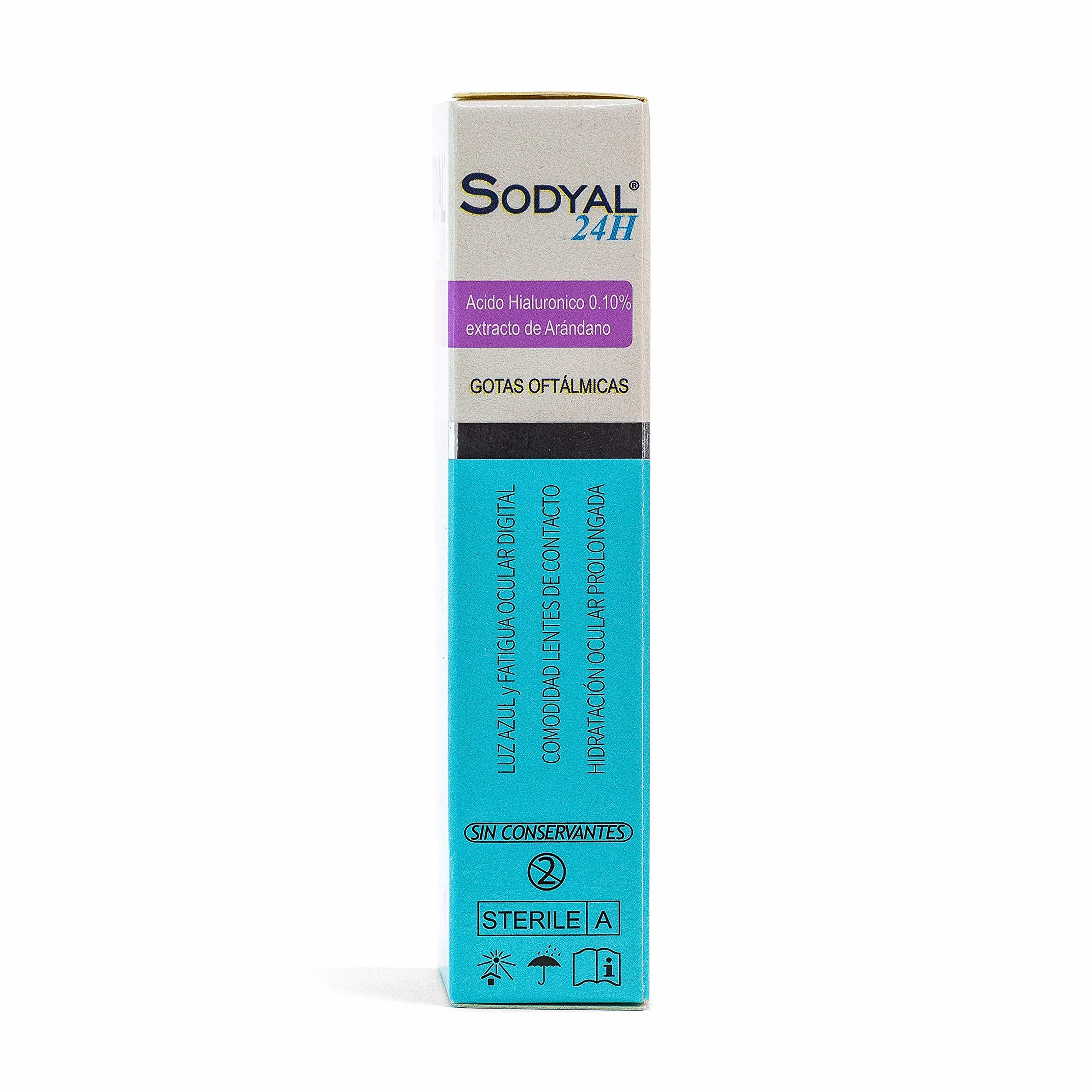 Sodyal 24H Gocce Oculari Monodose con Acido Ialuronico Senza Conservanti 15x0,5ml