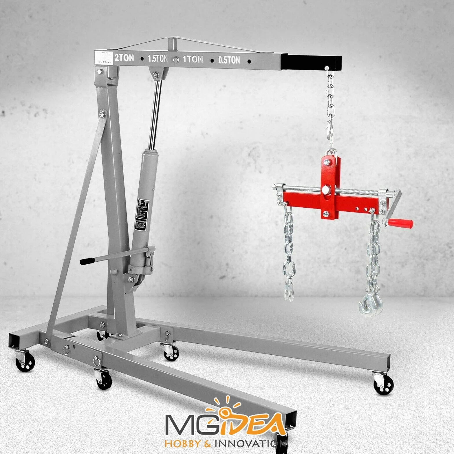 EQUILIBRATORE Sollevatore Motore 900KG BILANCIERE Auto Officina