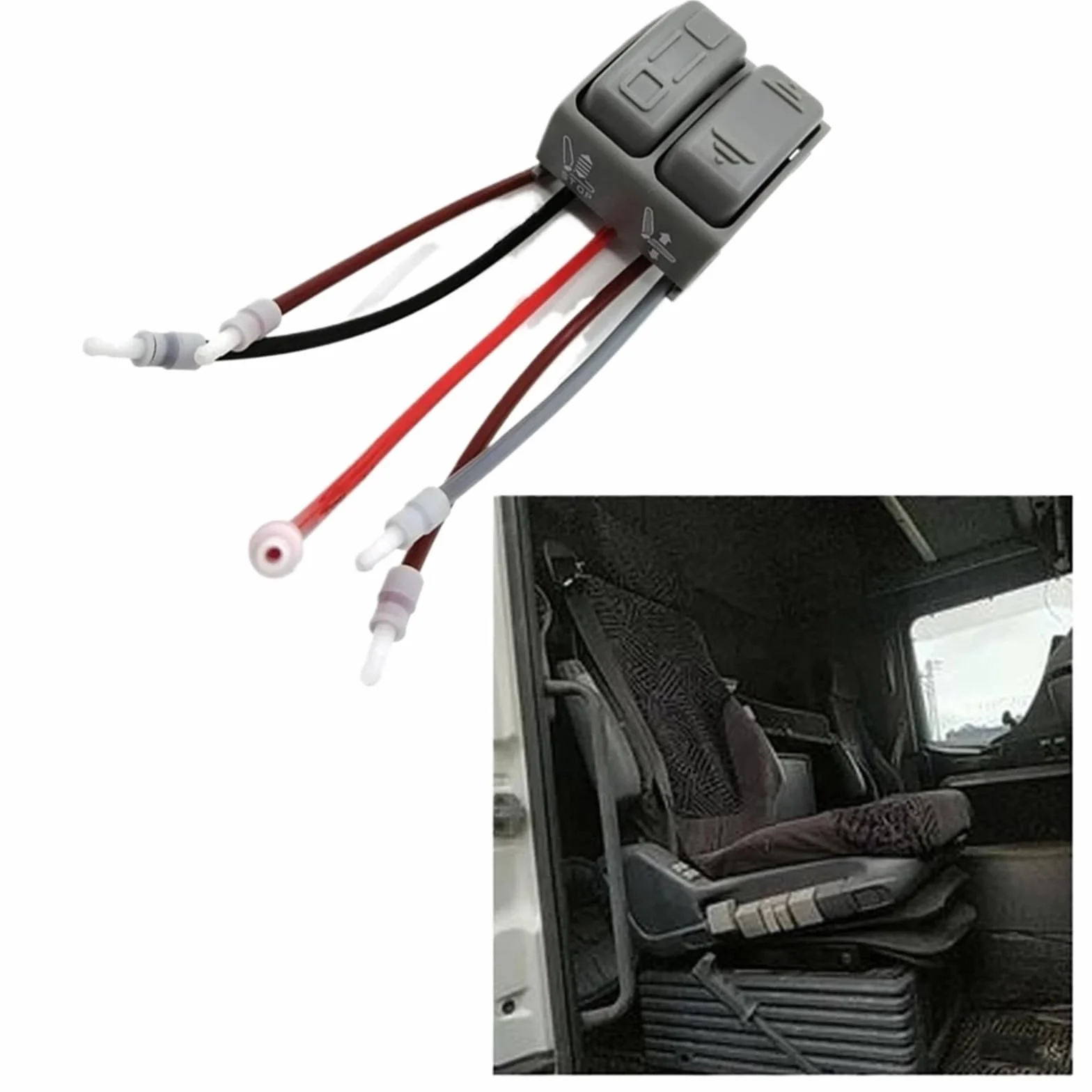 Interruttore di regolazione del sedile Scania serie 4 1440370 per DSC 9.11 9.15 9.13