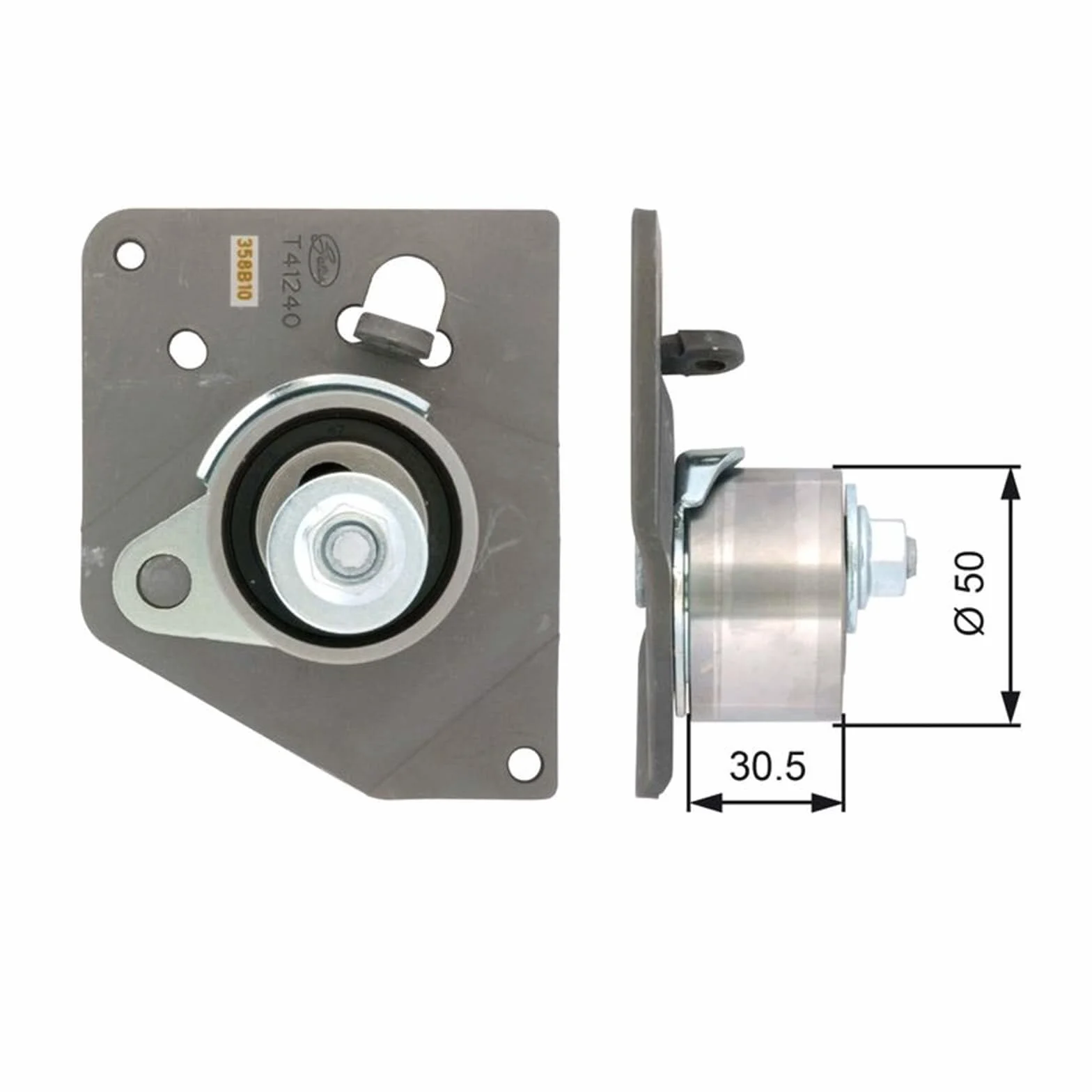 GATES KP15552XS Kit cinghia distribuzione pompa acqua N° denti: 132 26 mm con pompa acqua Compatibilità con OPEL Vivaro A Van X83 Vivaro A Combi X83 Movano Van X70 Vivaro A Camion pianale/Telaio X83