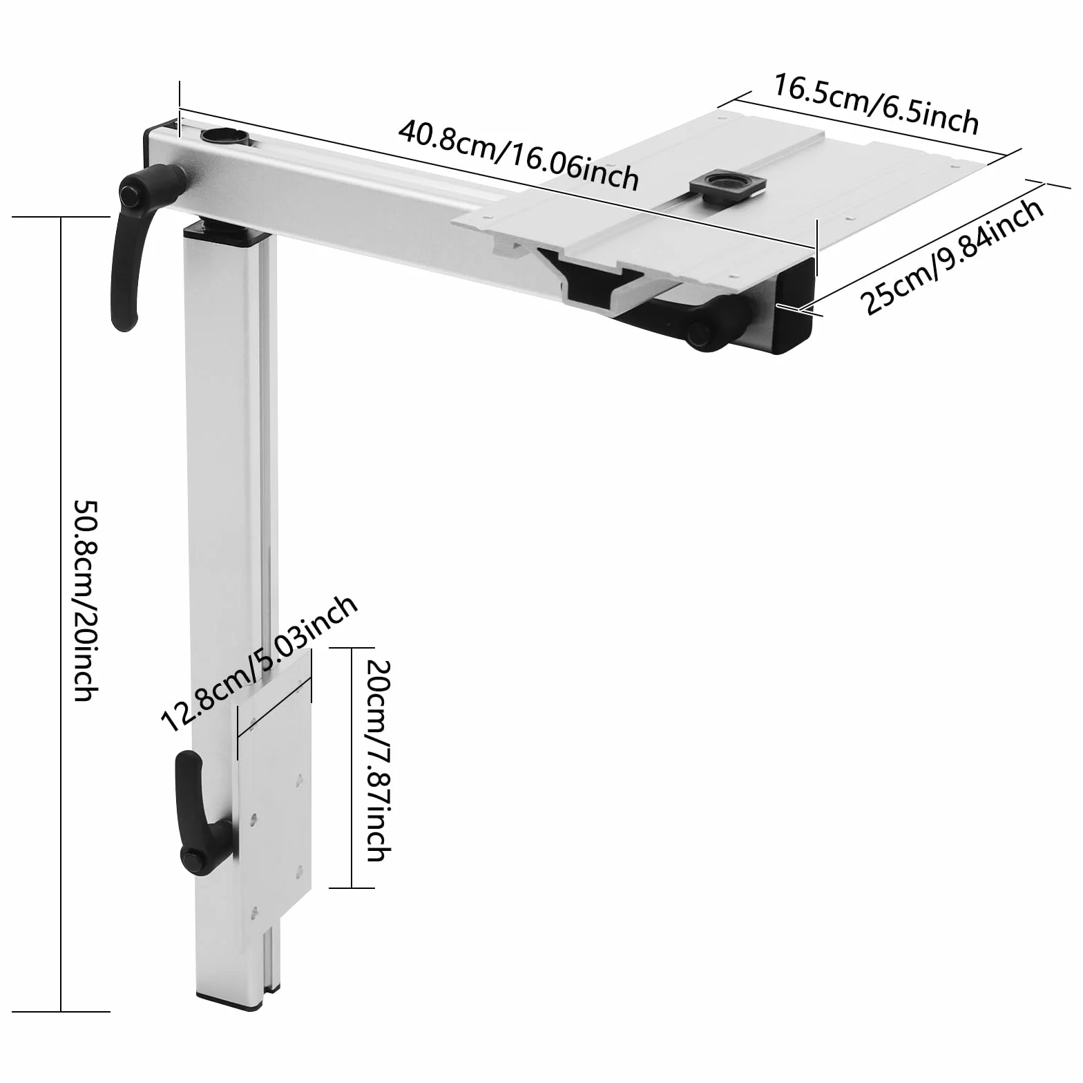 Gambe del tavolo rimovibili, gambe del tavolo con cerniera girevole a 360°, possono essere posizionate su gambe mobili fai da te per camper, yacht, camper