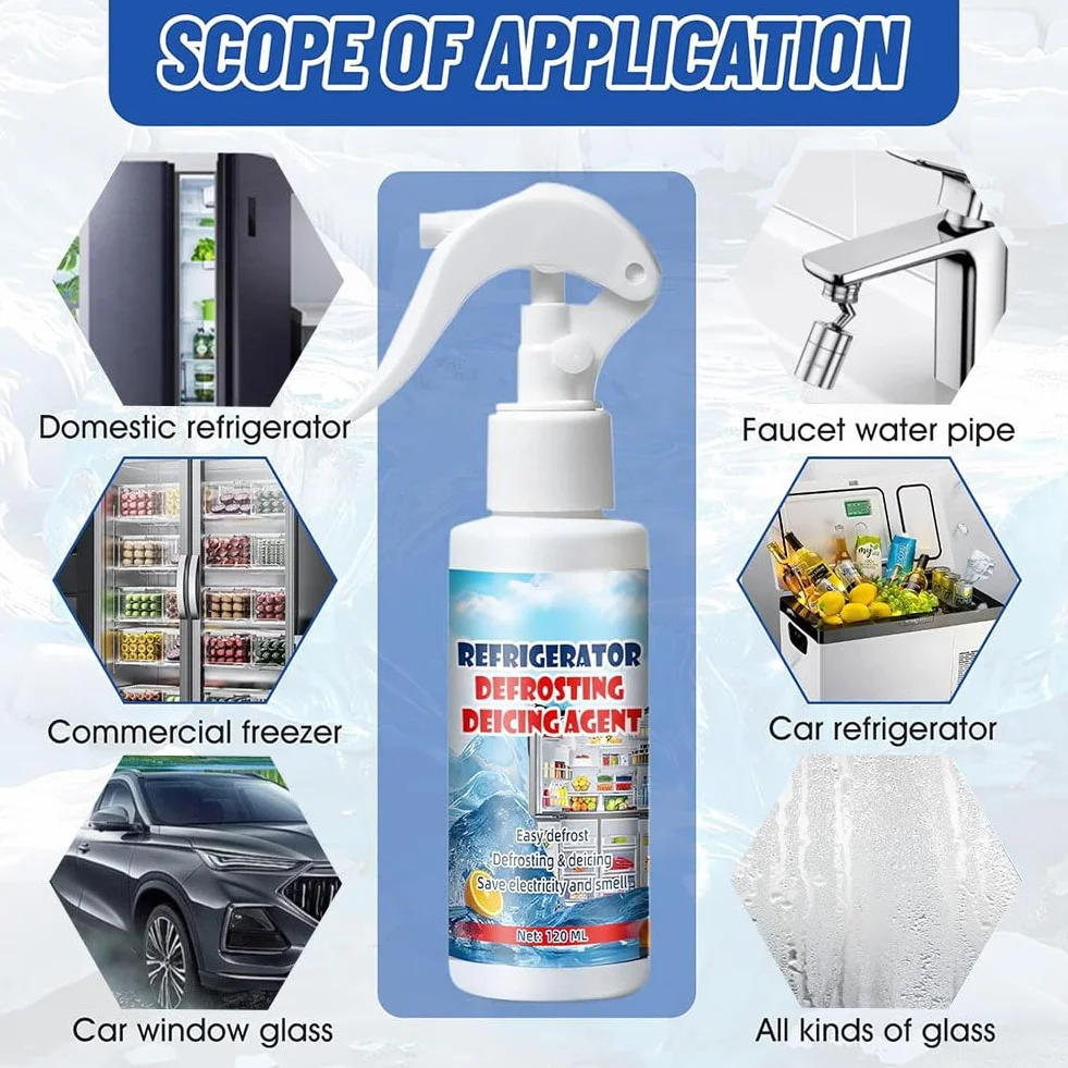 Detergente spray per frigorifero sbrinamento 120 ml