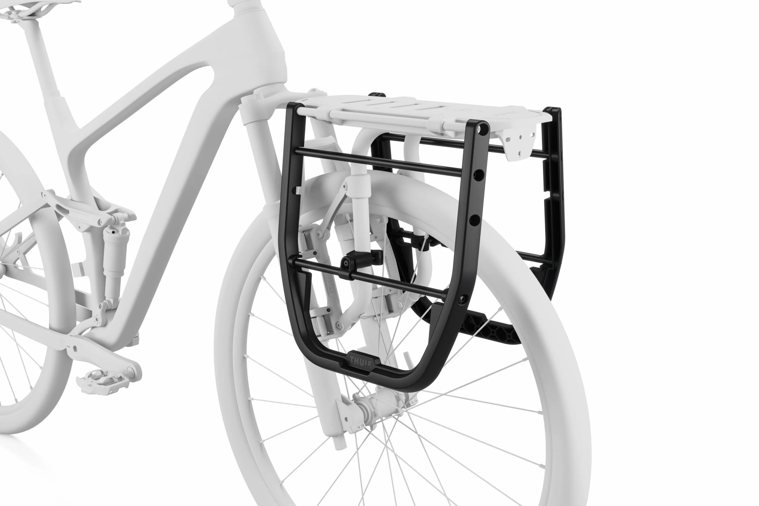 Thule Side Frames Set Telai Laterali Per Portapacchi Tour Rack Black, One-Size