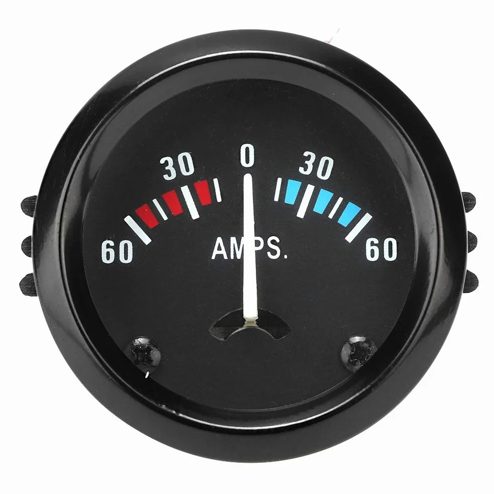 Amp Meter 12V, Amp Meter 12V, Altri Strumenti 12V 60-0-60 Amp Ampere Meter Amperometro Calibro Universale 52M 2In Universale Per Veicolo