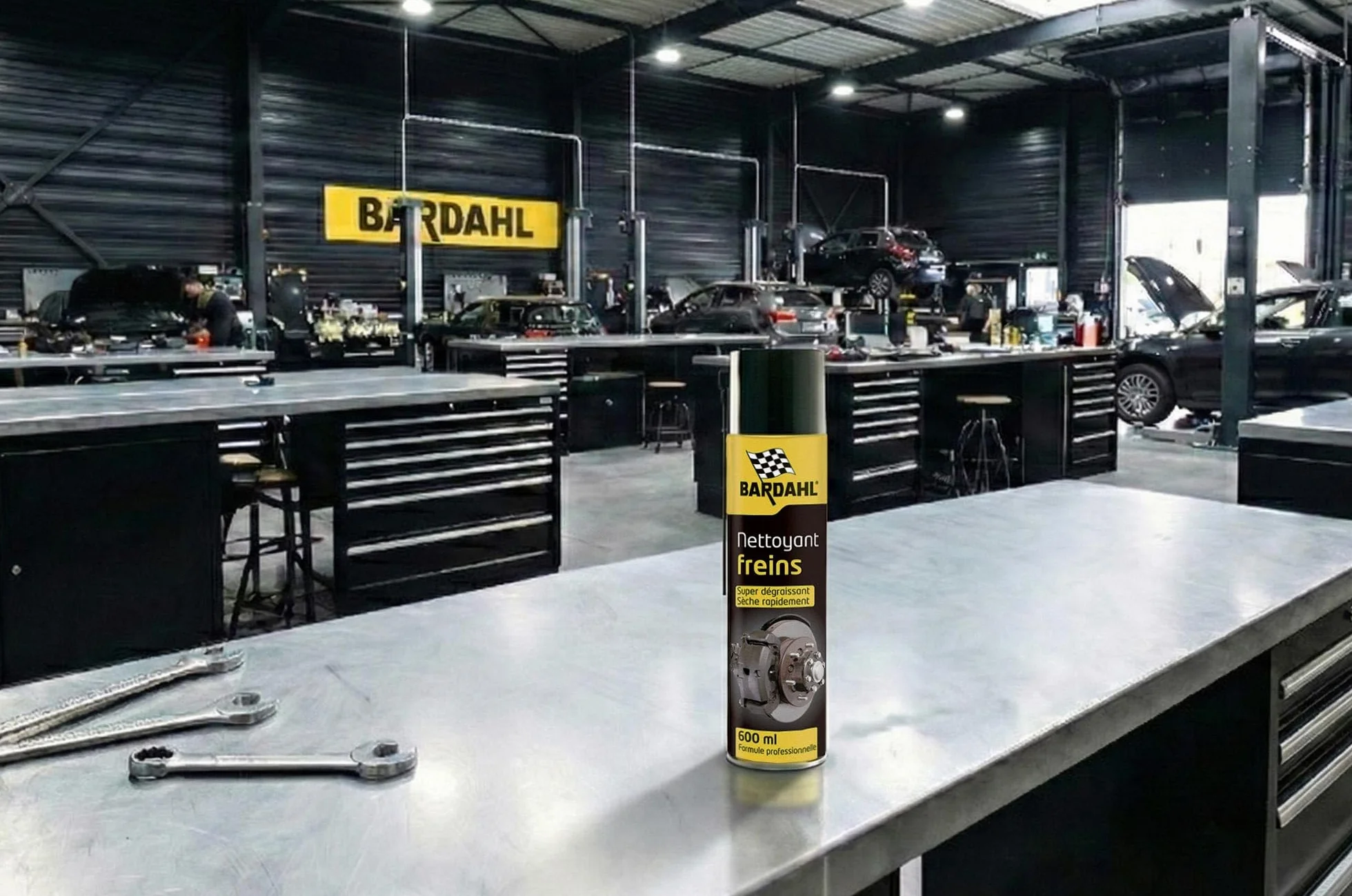 Bardahl Detergente Freno Super Sgrassatore 600 ML (24 Bombolette)