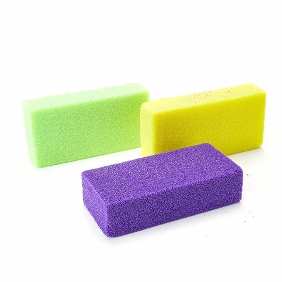 PU Schiuma Rettifica Piede Pietra Rimuovi Calli Pelle Morta Cura Piede Pomice Spugna Portatile