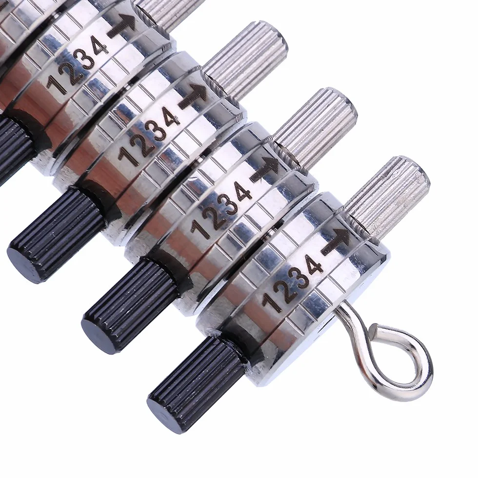 QiDAi Strumento di decodifica e selettore per auto a 6 pin, kit professionale per fabbro