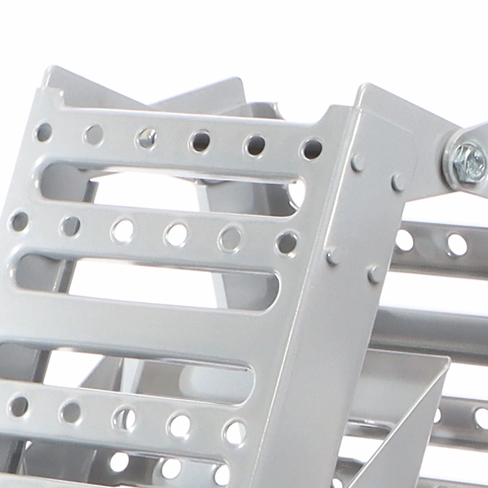XPOtool Set 2 rampe di carico pieghevoli in 3 parti max. 800kg 195,5x23cm, acciaio antiscivolo per moto