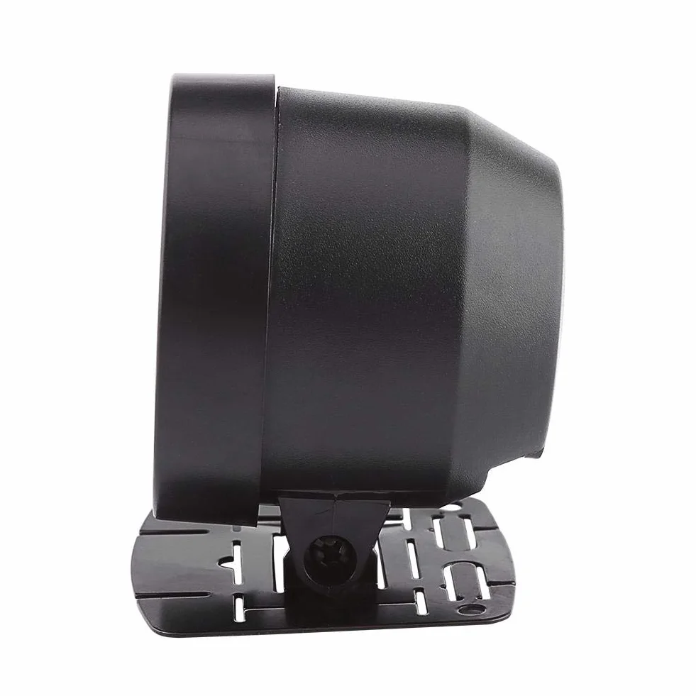 Fydun Calibro universale 60 mm LED Turbo Boost Nero per auto 0-200 Kpa