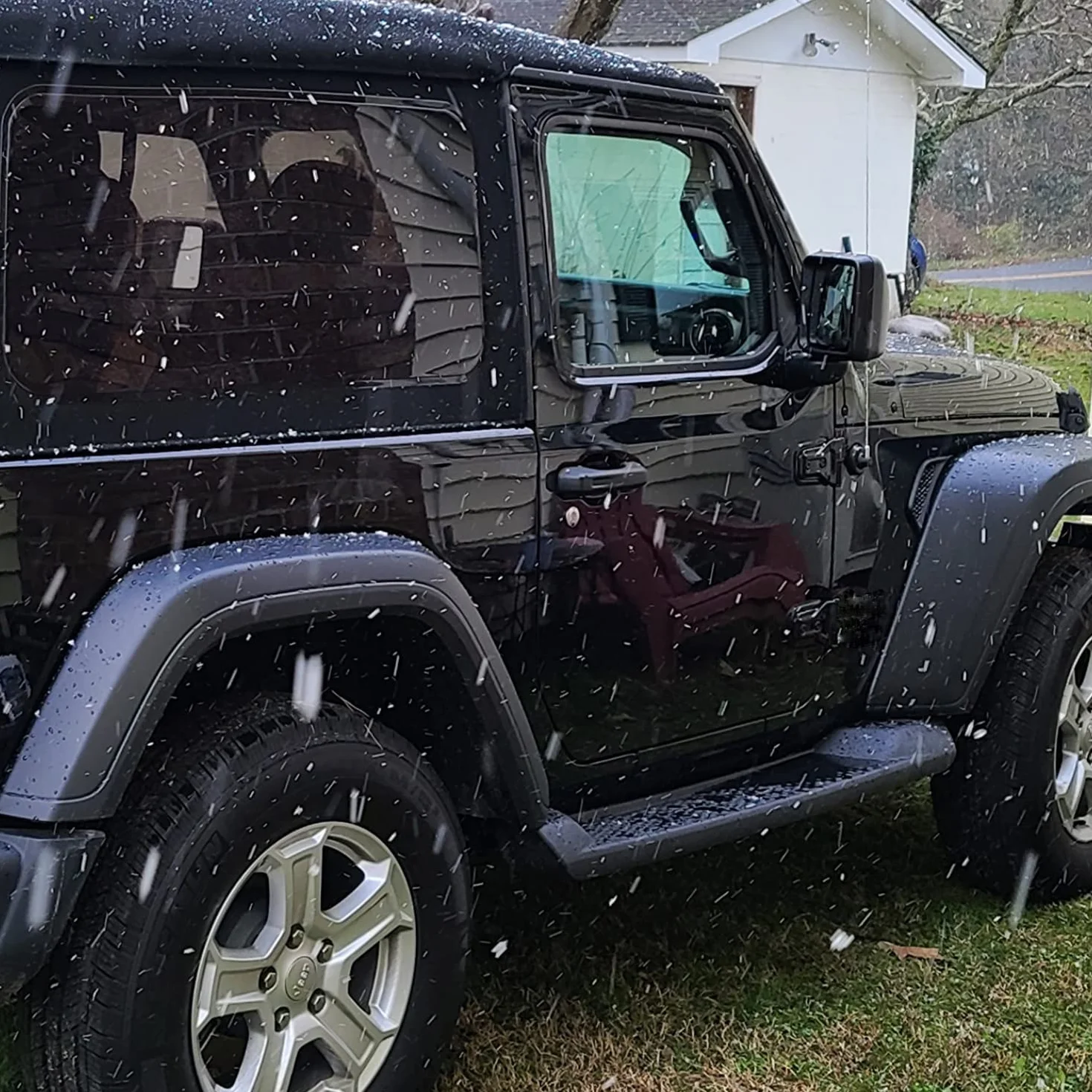 Pedane Nerf Step Bar, gradini Laterali Black Bolt-on Rock Sliders compatibili con Jeep Wrangler JL JLU 2018-2022 Accessori Sport Sahara Rubicon 2 Porte
