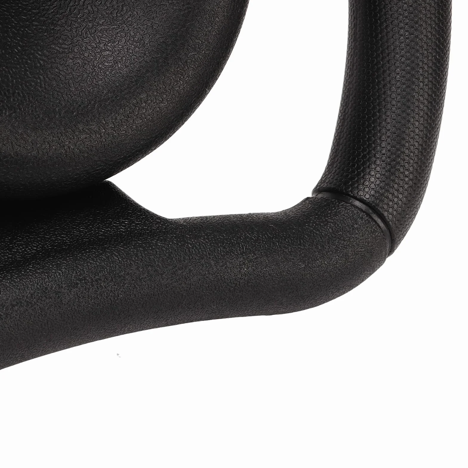 Volante da Corsa 277 mm Nero Ergonomico per Kart e Veicoli a 4 Ruote