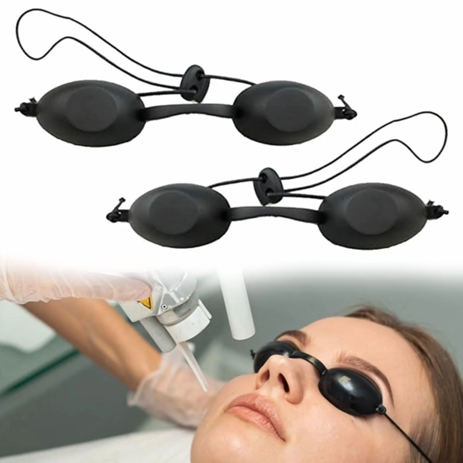Occhiali Protettivi IPL UV Luce Terapia Infrarossi Solarium Sicurezza
