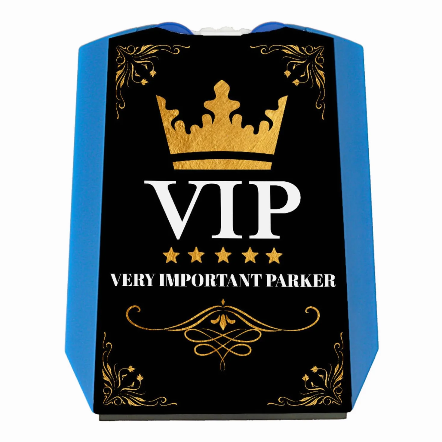VIP Disco di parcheggio con scritta divertente 2 chips per carrello