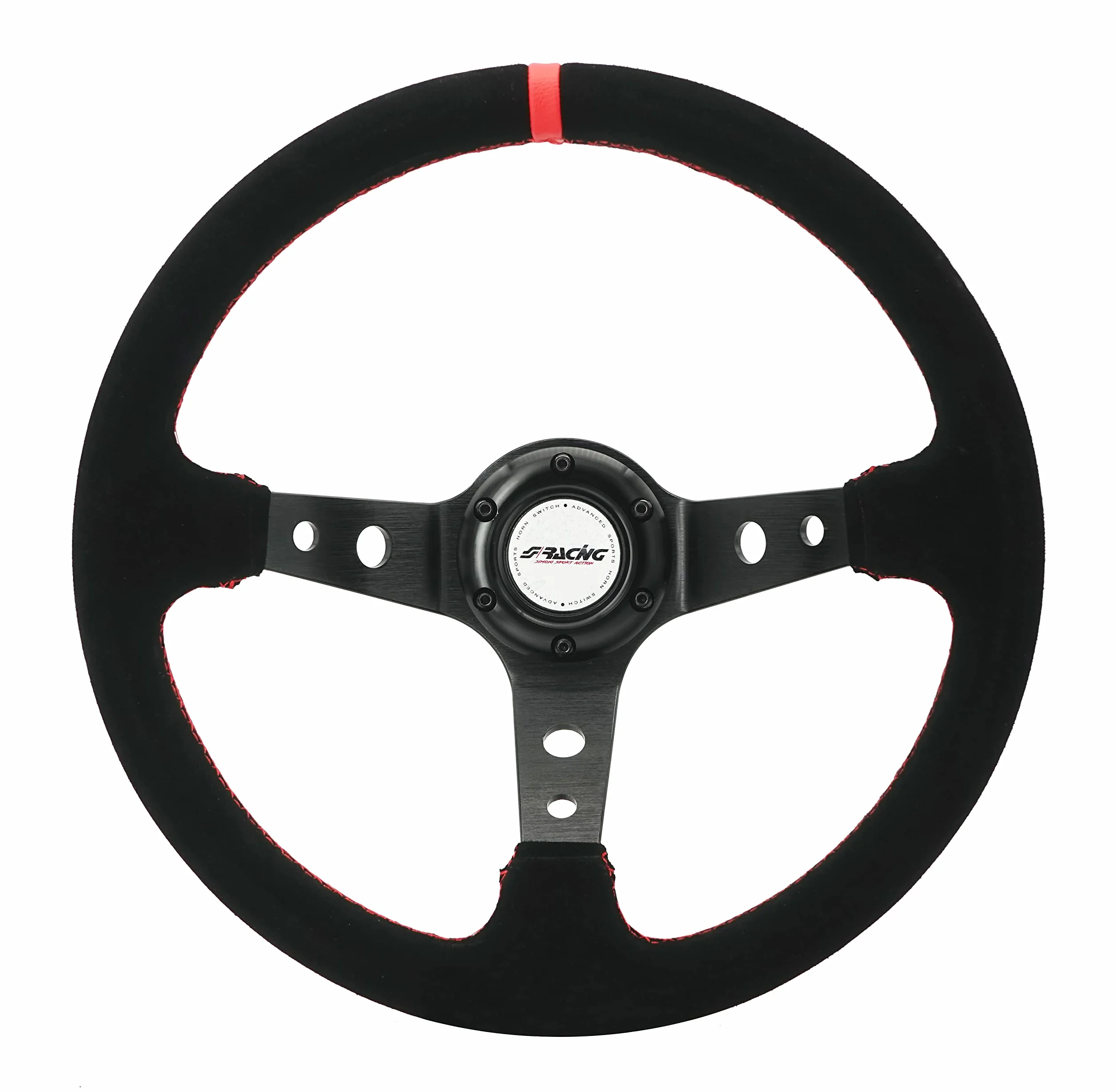 Simoni Racing PIT Volante Sportivo Pitlane Universale Nero