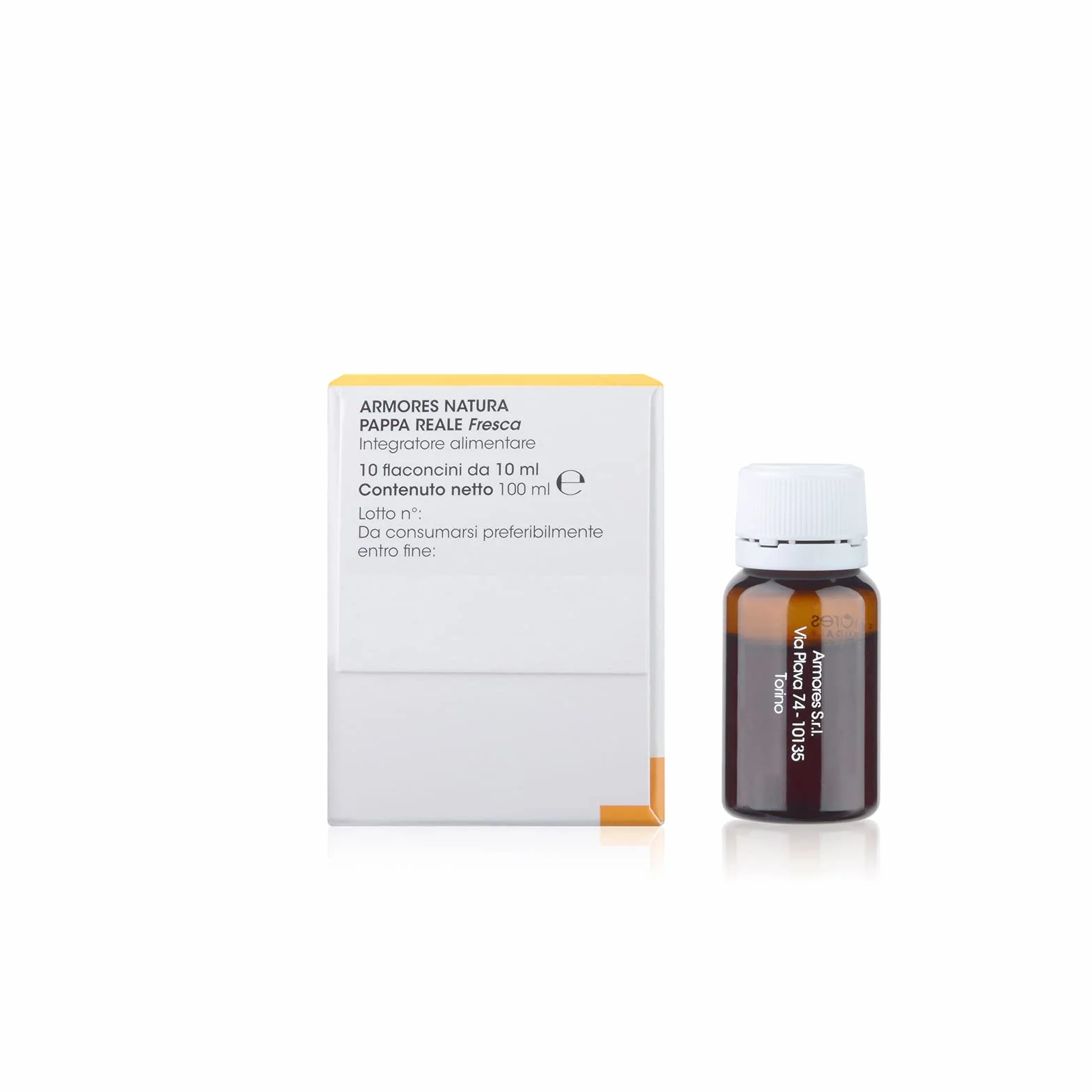 Armores Natura Armores Pappa Reale Fresca Integratore Per Vie Respiratorie 10 Flaconcini