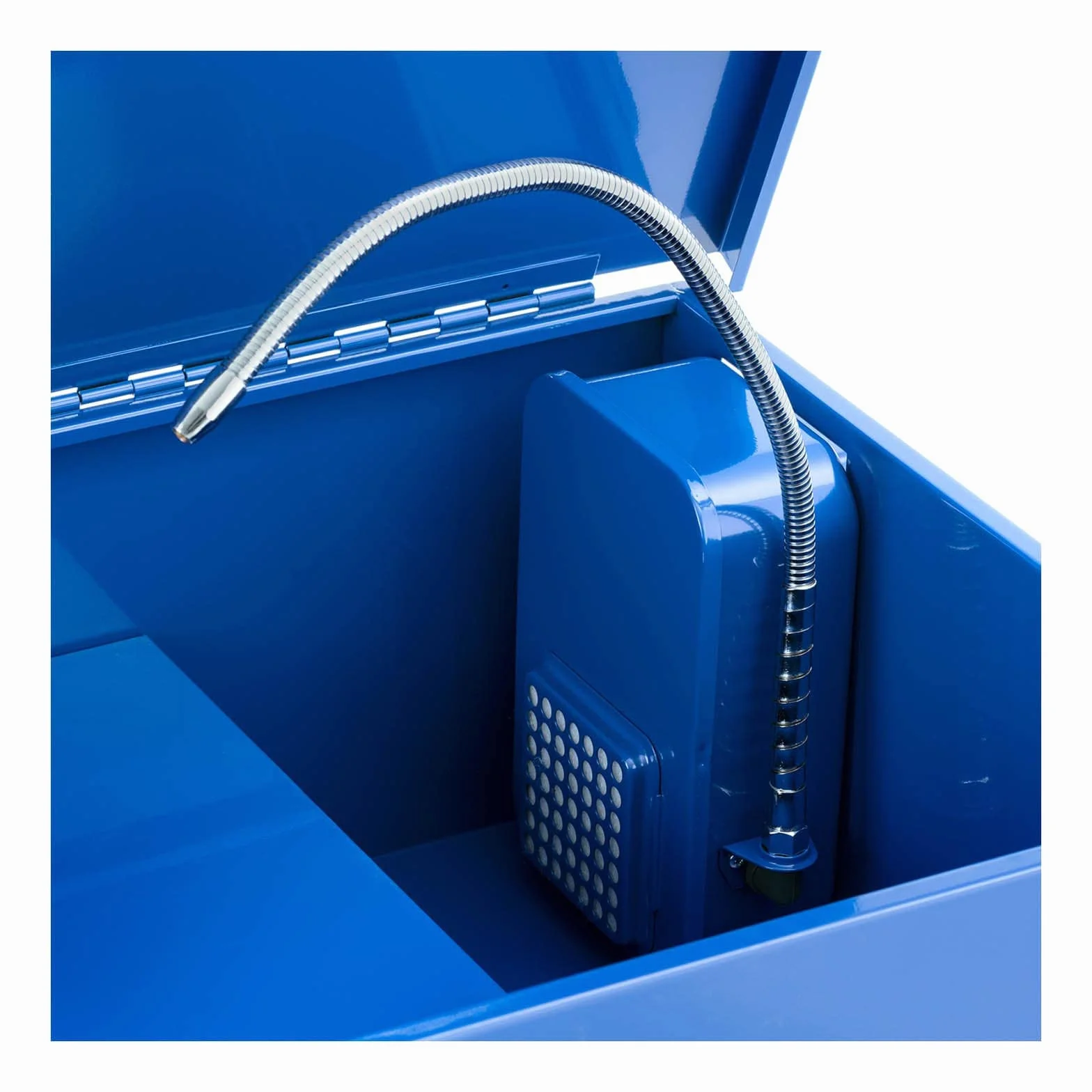 MSW Motor Technics Vasca lavapezzi per Officina - 150 l in Acciaio Inossidabile - Piatta - WASHERS