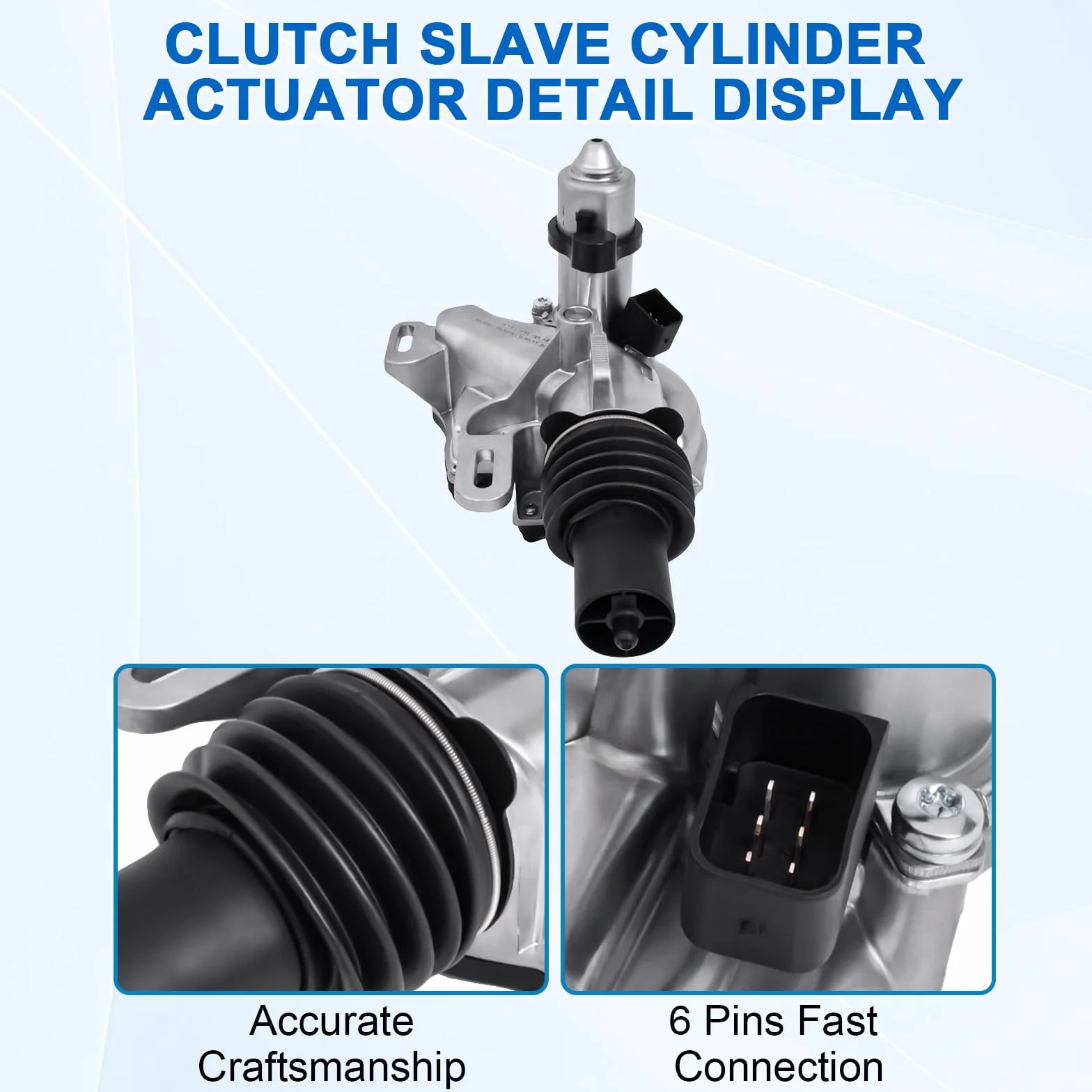 Attuatore cilindro frizione ricambio Smart Fortwo II Coupe Cabrio 451 0.8 1.0