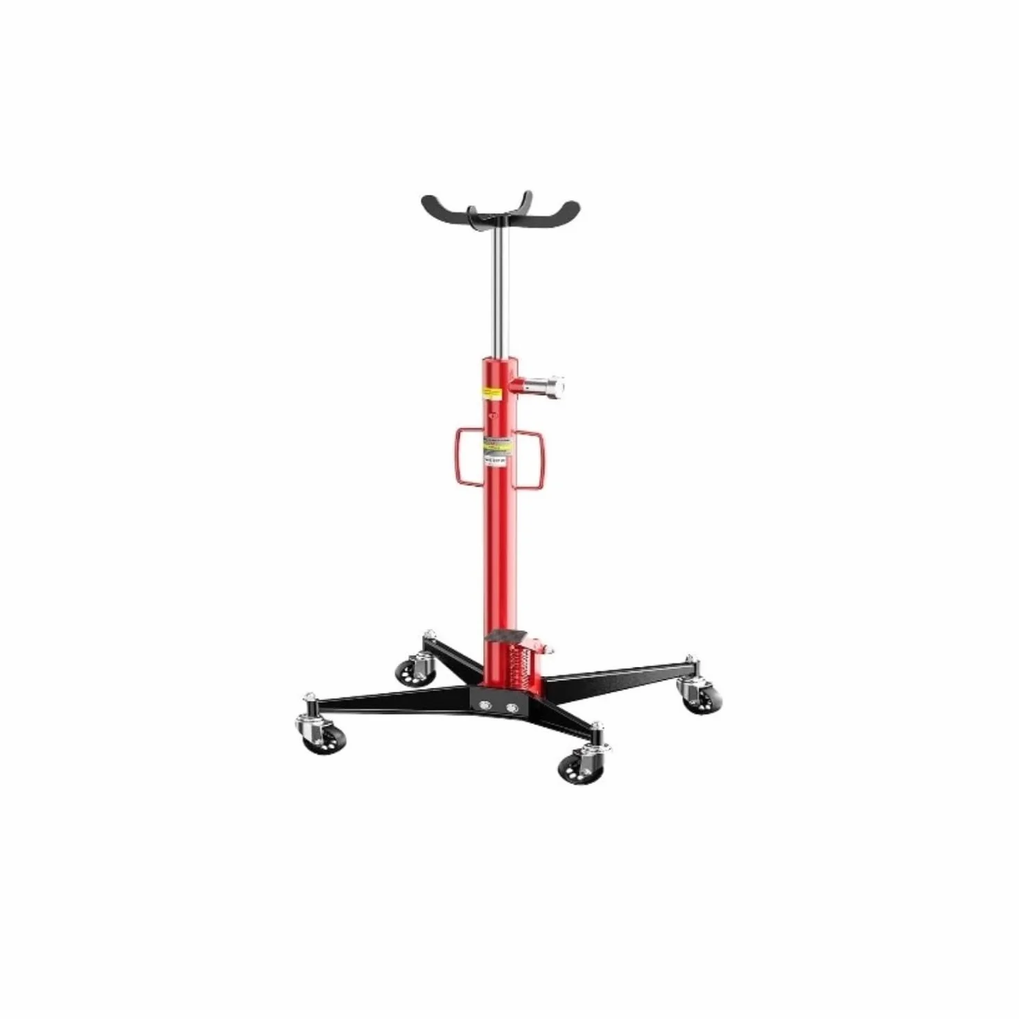 GrecoShop Sollevatore Cric Idraulico da Fossa 500 kg per Officina Auto – Altezza Regolabile, Piattaforma Robusta per Manutenzione Veicoli, Garage e Meccanica Professionale
