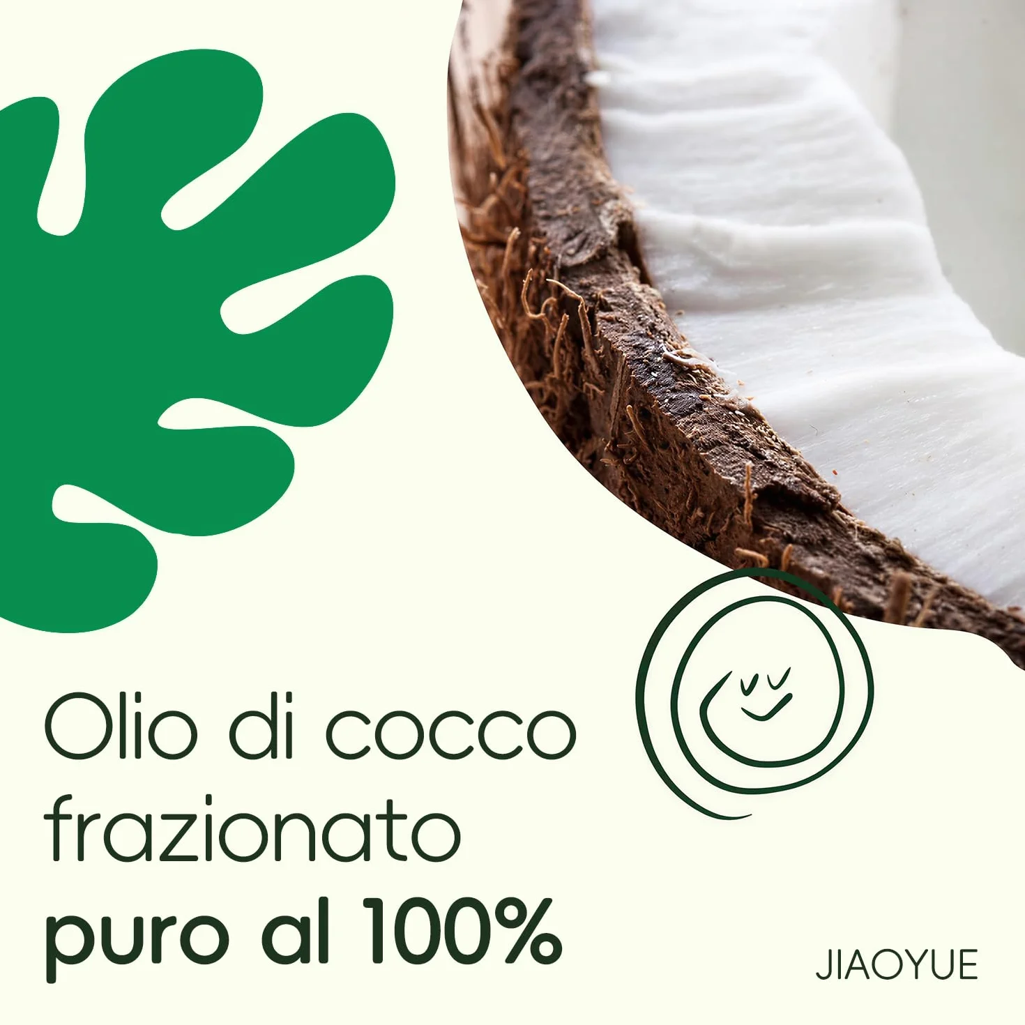 Olio da massaggio erotico al cocco 30 ml