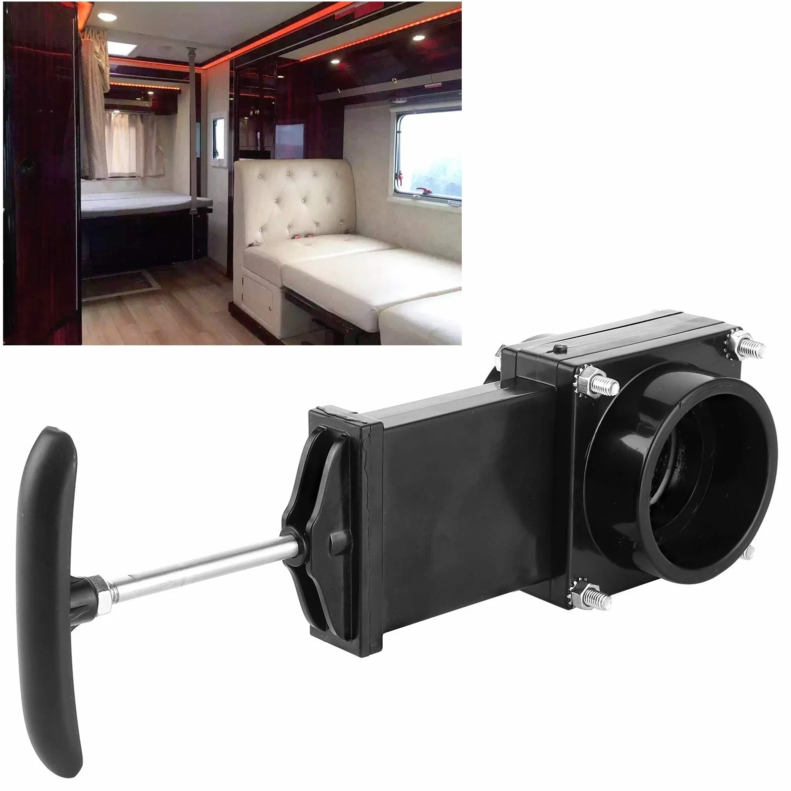 Valvola di Scarico ABS 50 Mm per Caravan Accessori Esterni