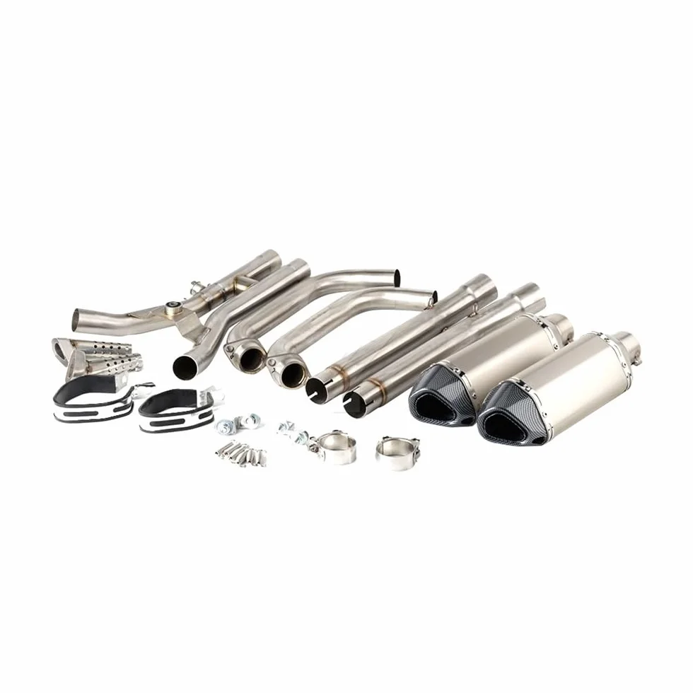 Tubo Scarico Per TDM 900 2002-2013 Scarico Per Moto Per TDM900 Con Tubo Di Collegamento Centrale, Tubo Di Scarico, Marmitta, Tubo Di Scarico, Tubo Centrale