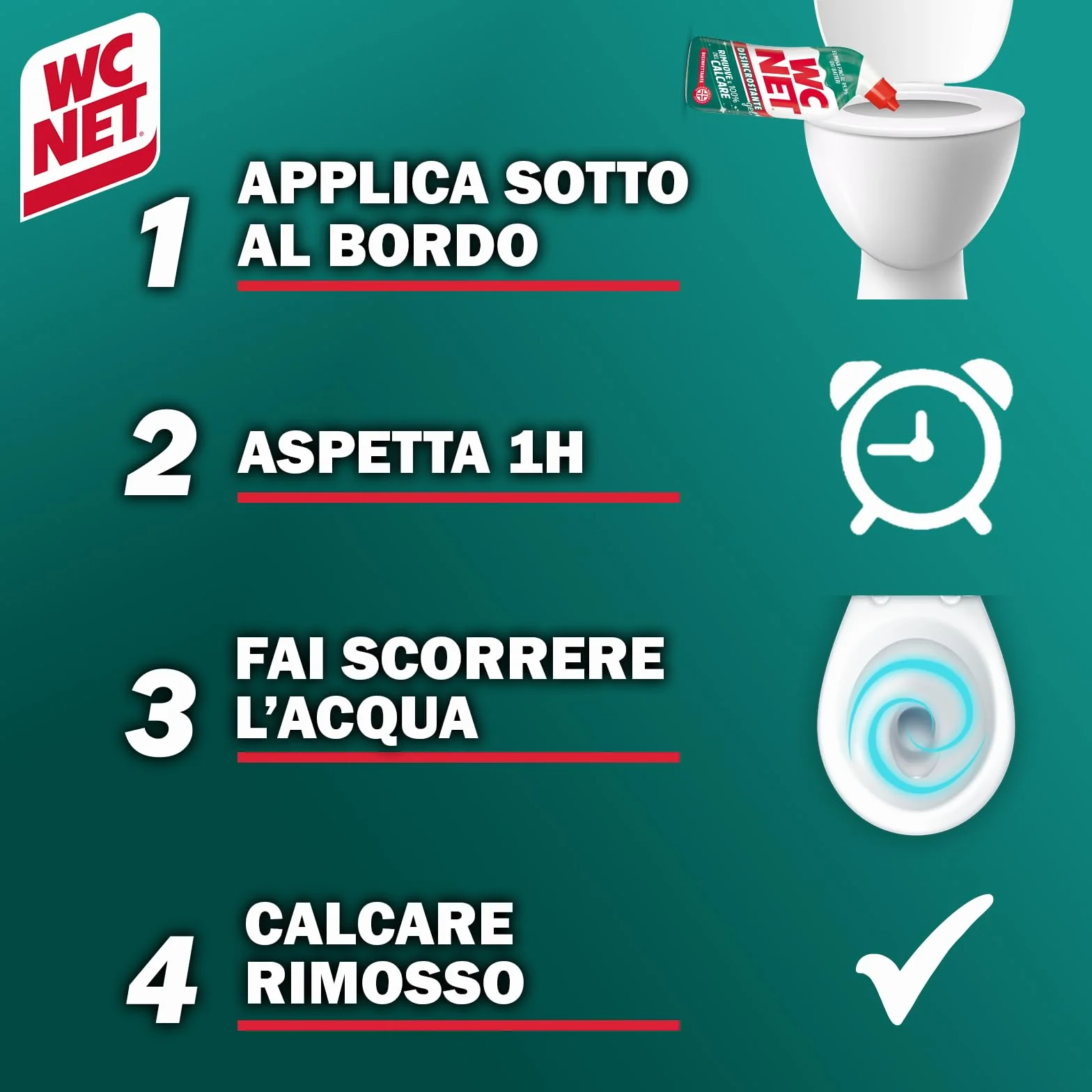 Disincrostante Disinfettante Gel per Sanitari e Superfici, Pulitore Liquido per Wc, 700 ml x 3 Confezioni