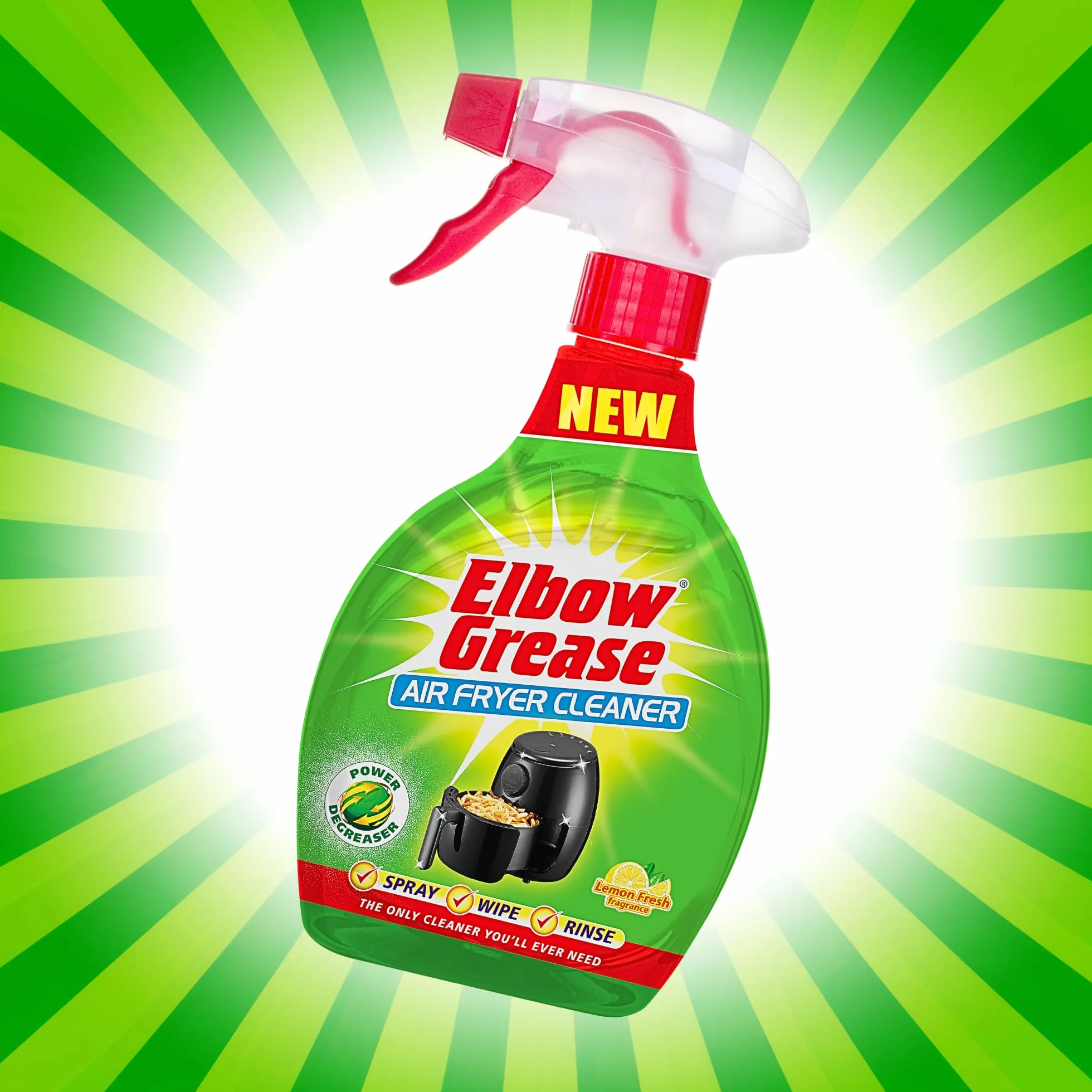 Elbow Grease Detergente per friggitrice ad aria al limone 500 ml