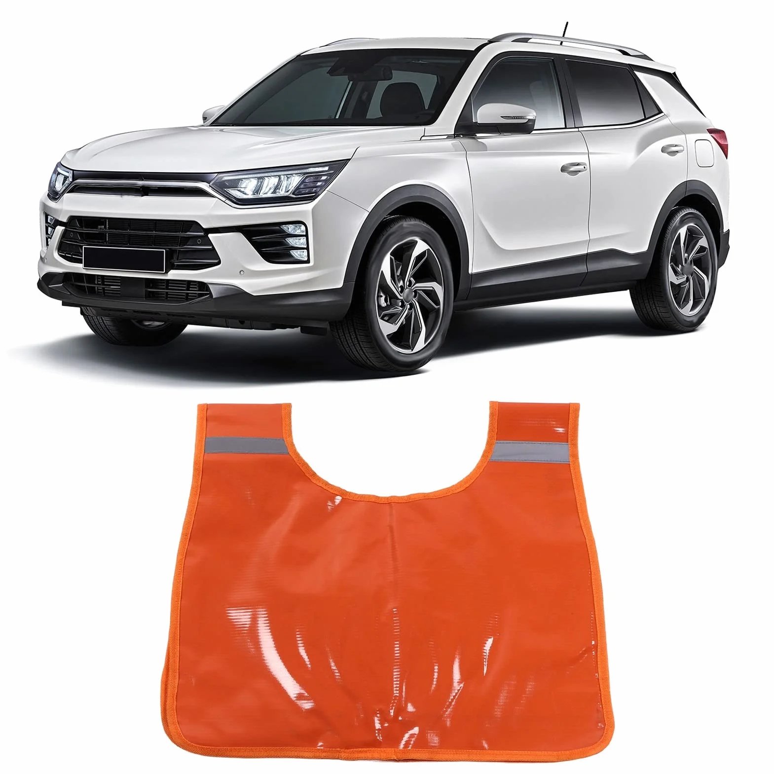 Cuscino Coperta di Cavi per Vernice Offroad - Assorbimento Ammorti Ad Alta Visibilità per Auto Recupero PVC