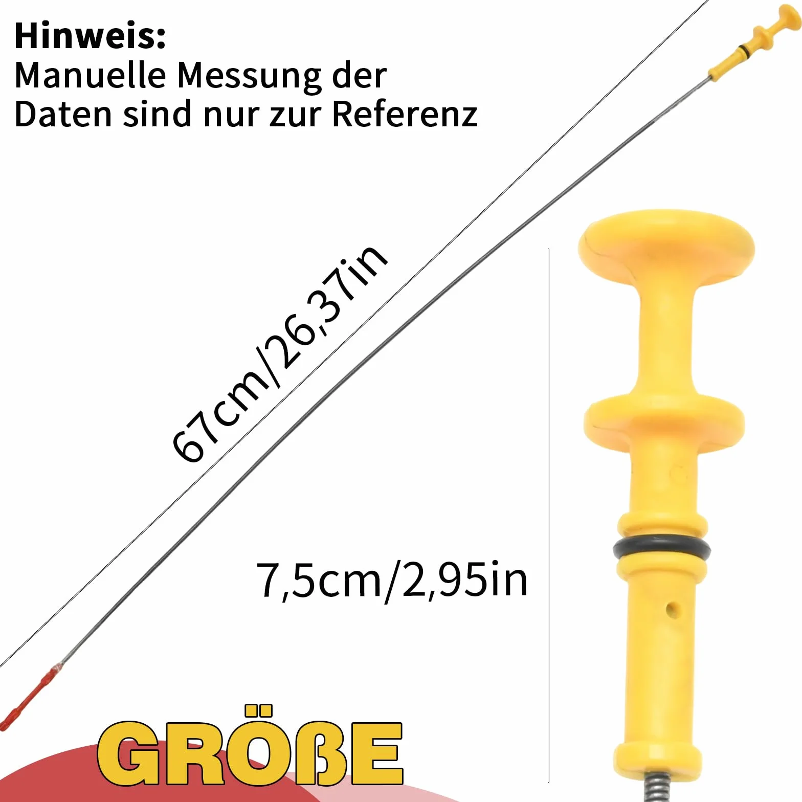 A6420104172 - Asta dell'olio motore, ricambio per Mercedes-Benz GL350 2013-2016, ricambio per Mercedes-Benz ML 350 2012-2014