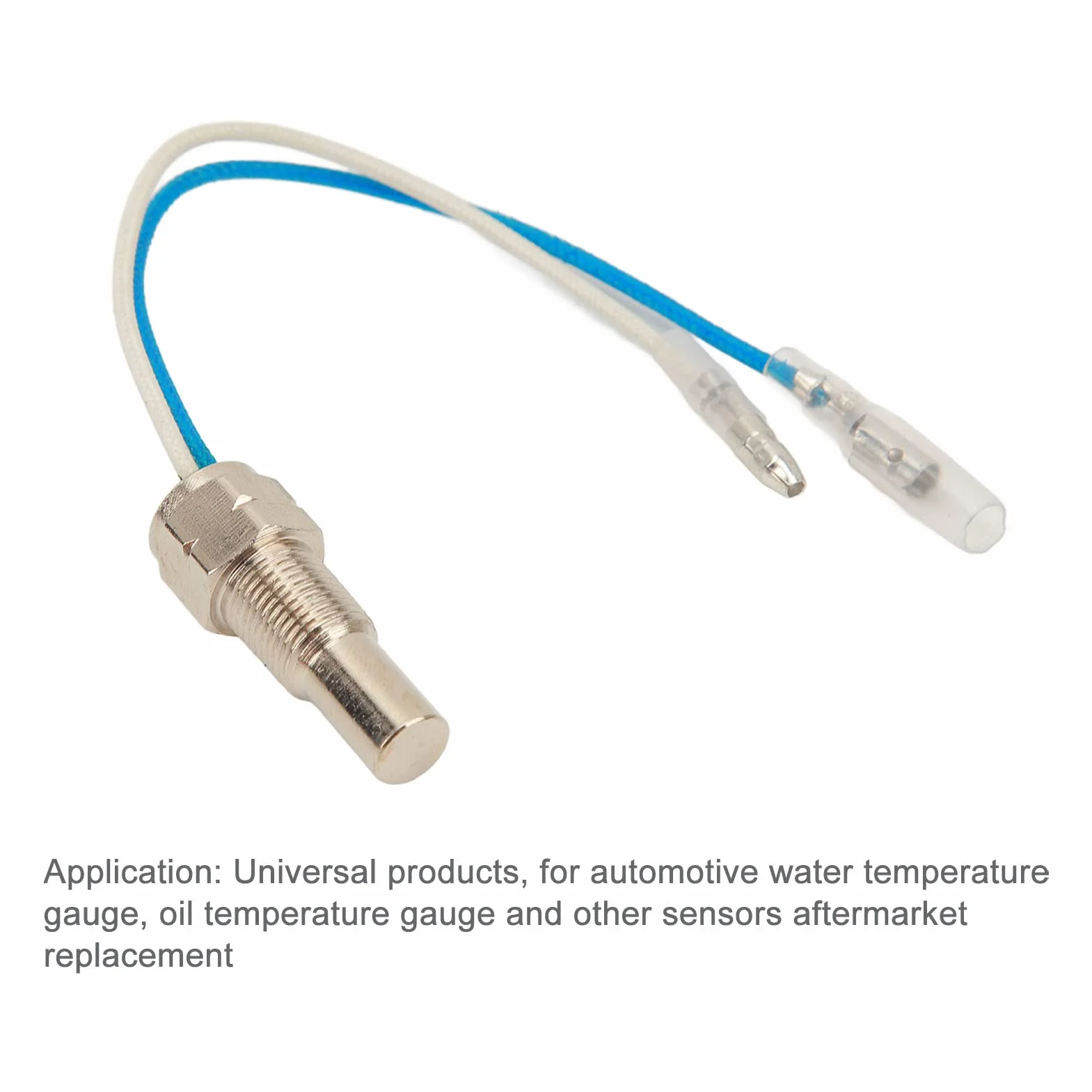 HERCHR Sensore Indicatore Temperatura Olio, Filettatura M10 Sensore di Ricambio Indicatore Temperatura Acqua Motore Universale Ad Alta Precisione Adatto per Indicatore Temperatura Olio Auto
